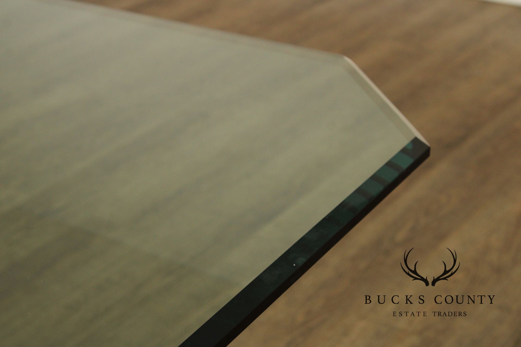 Mastercraft Hollywood Regency Brass and Glass Pedestal Dining Table
