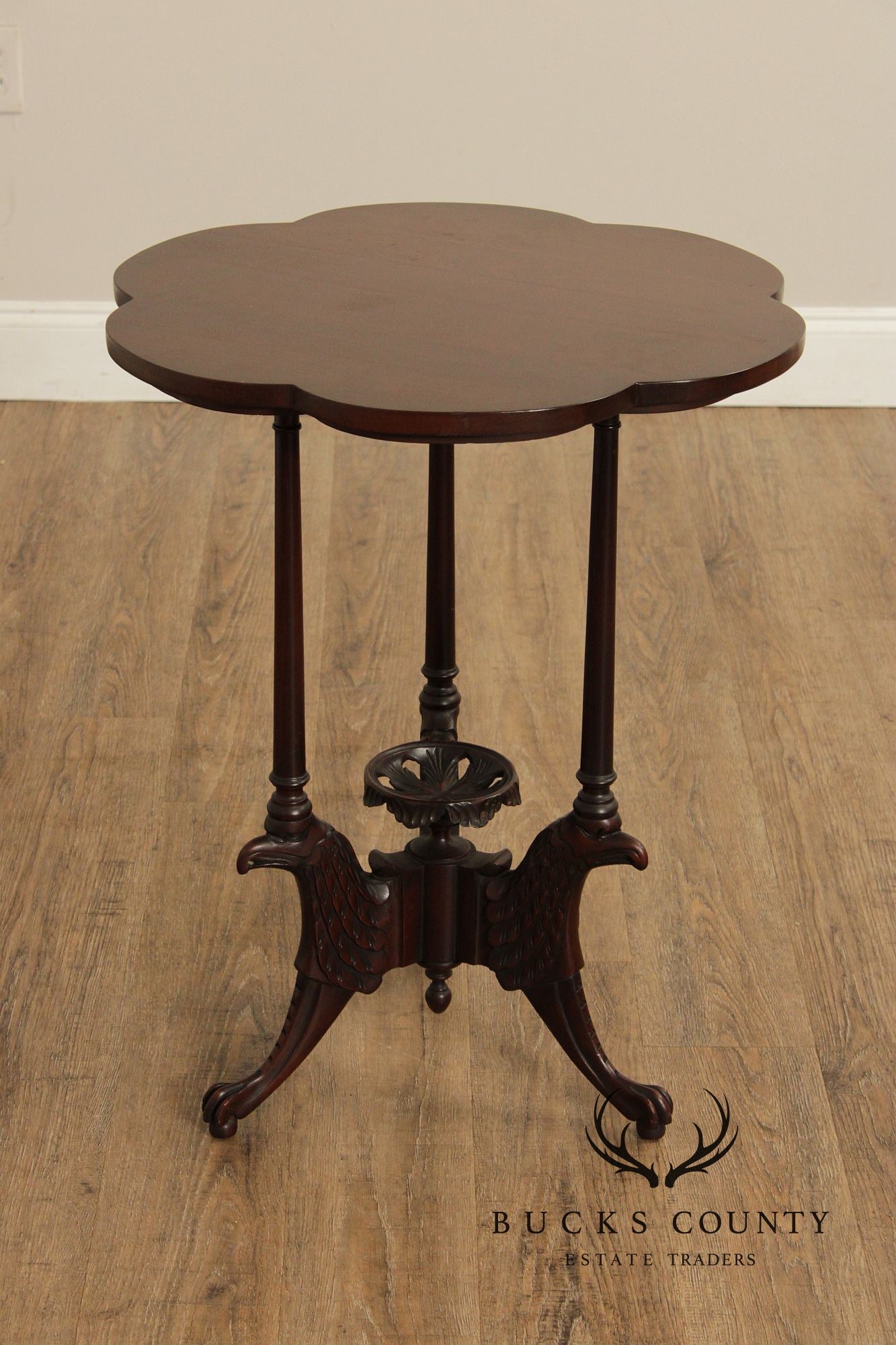 Irwin Federal Style Mahogany Occasional Table