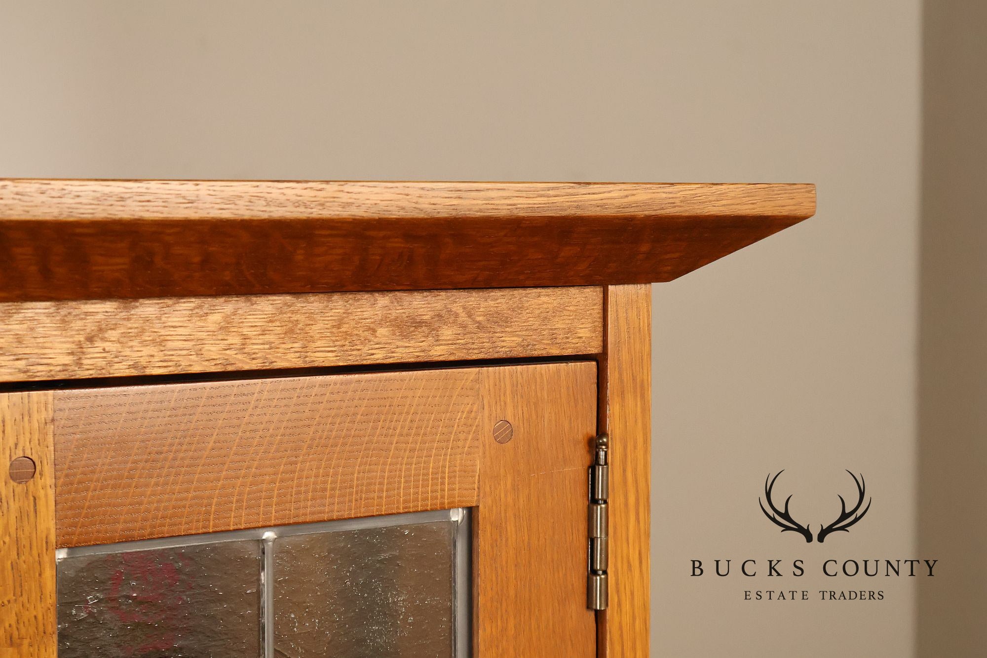 Stickley Harvey Ellis Oak Storage Or Entertainment Armoire