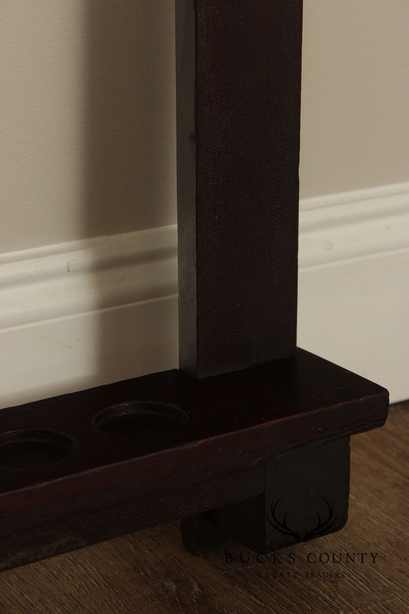 Antique Brunswick Balke Collender Company Billiards Cue Rack