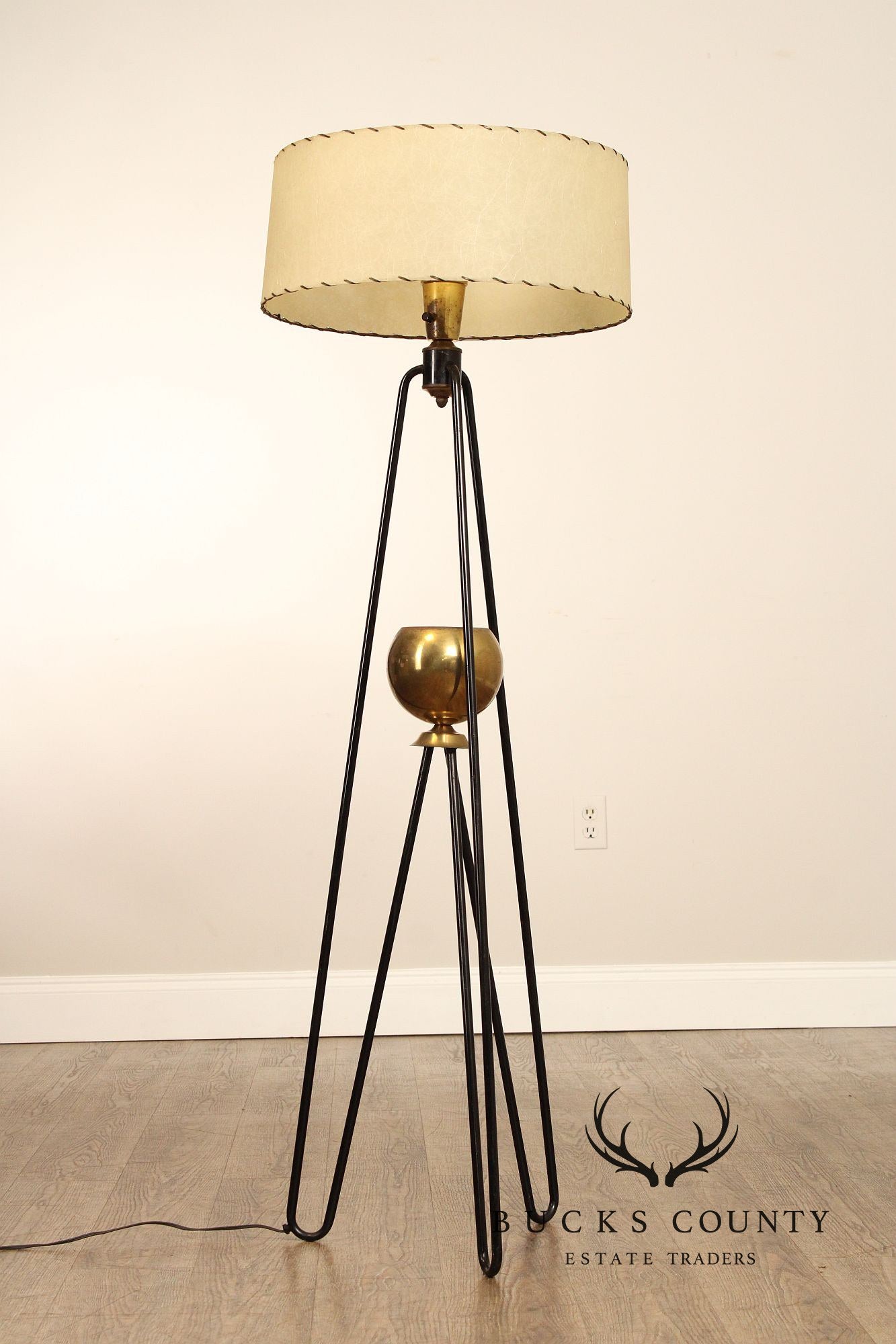 Mid Century Modern Hairpin Floor Lamp