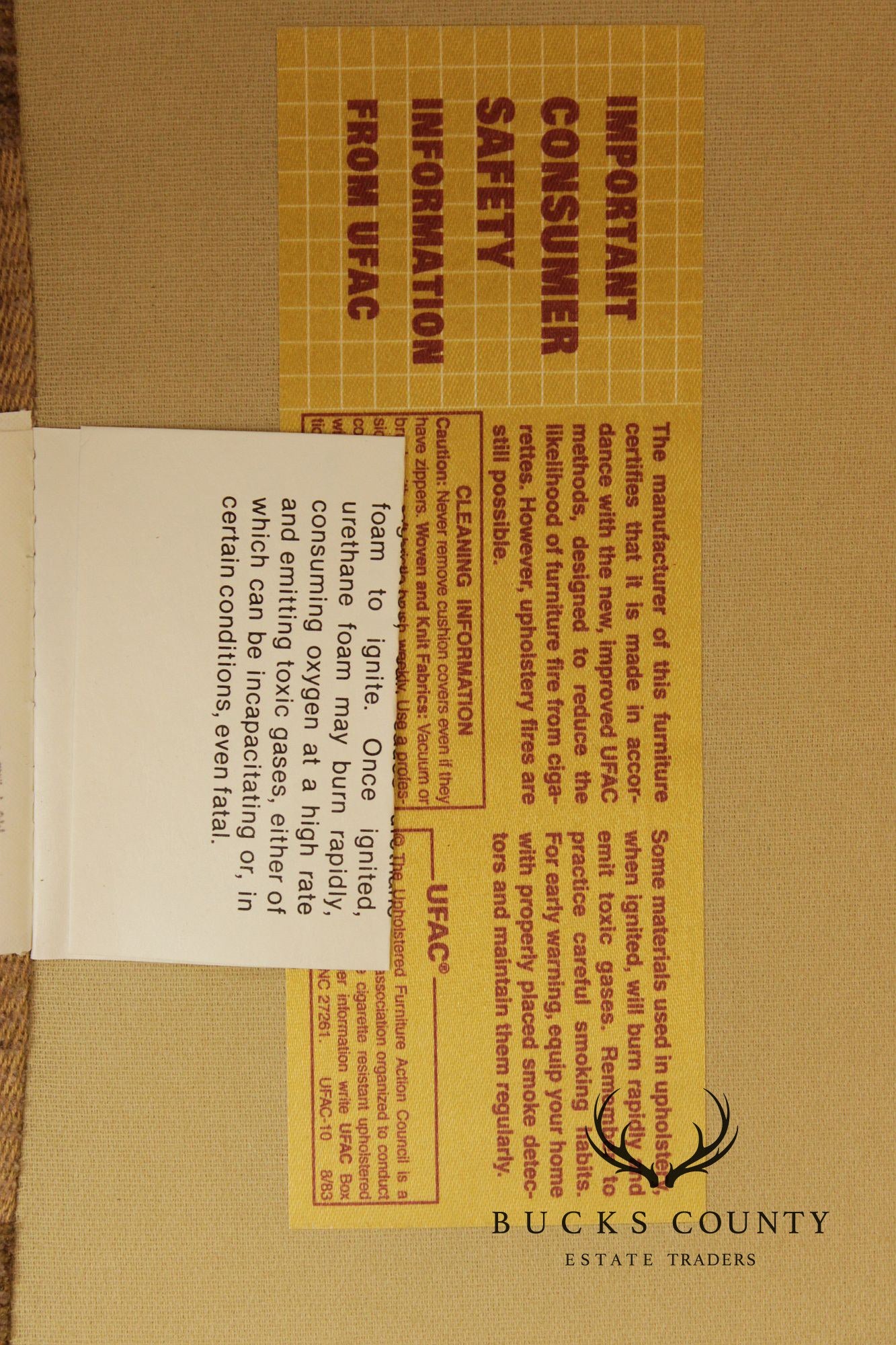 Lee Industries Custom Upholstered Large Striped Armchair