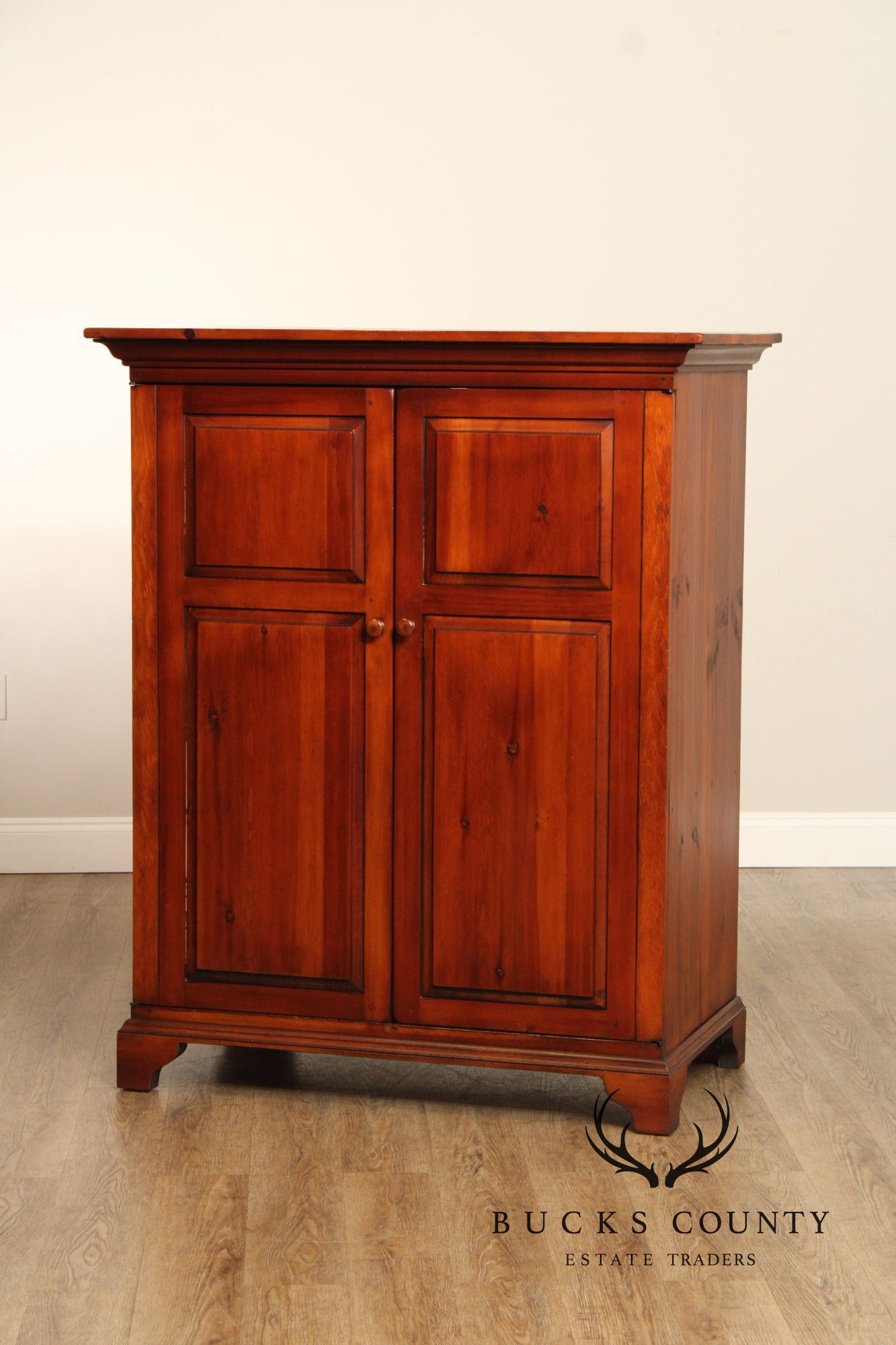 William Draper Farmhouse Pine Storage Cupboard