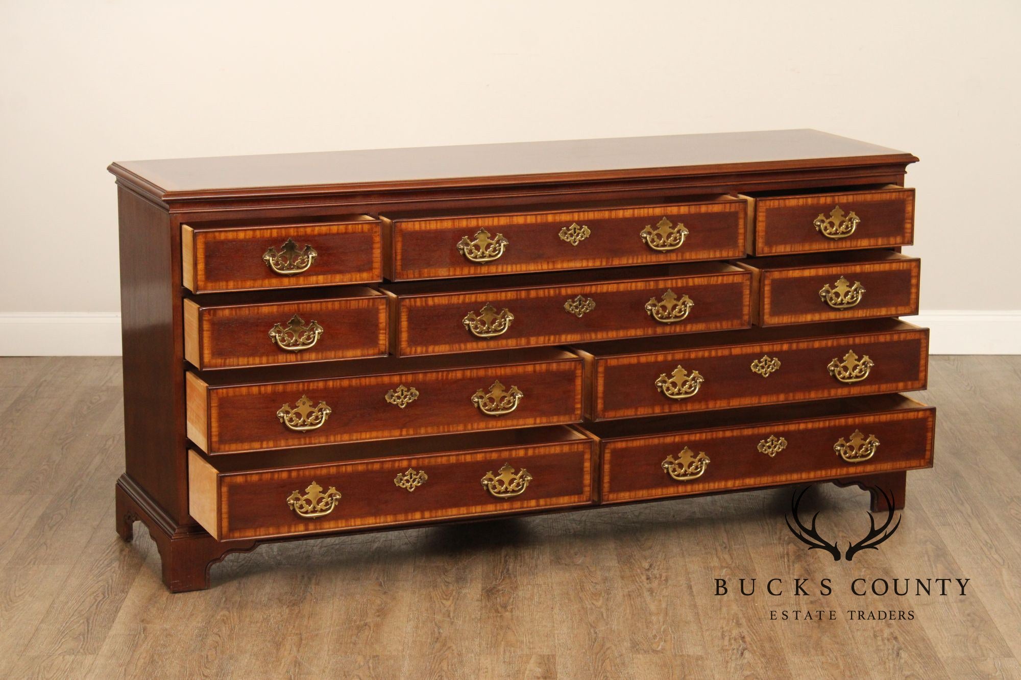 Drexel 18th Century Collection Mahogany Long Dresser