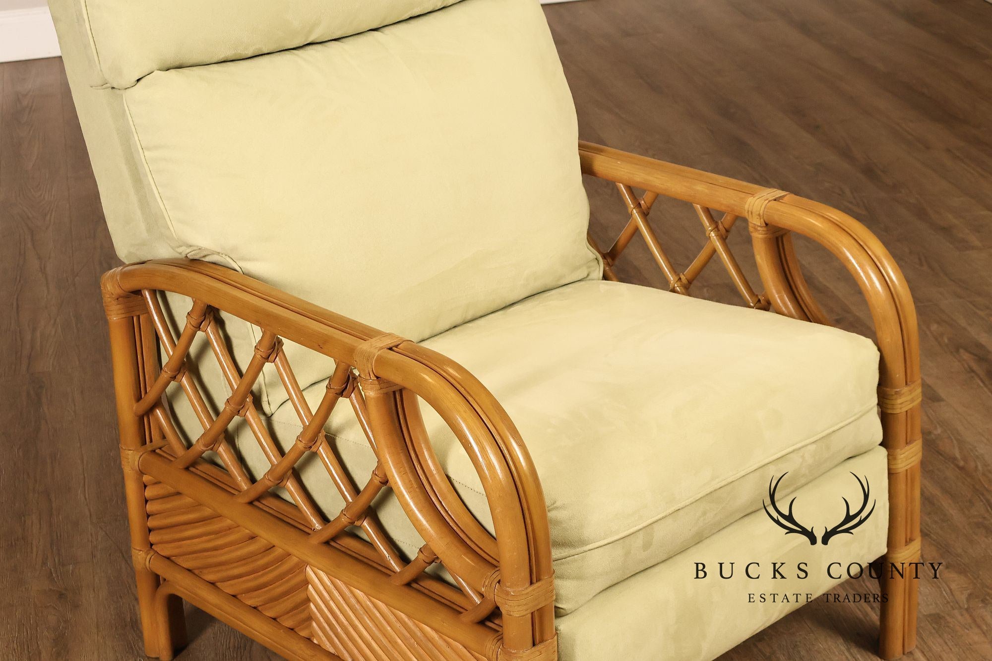 TradeWinds Rattan Reclining Lounge Chair