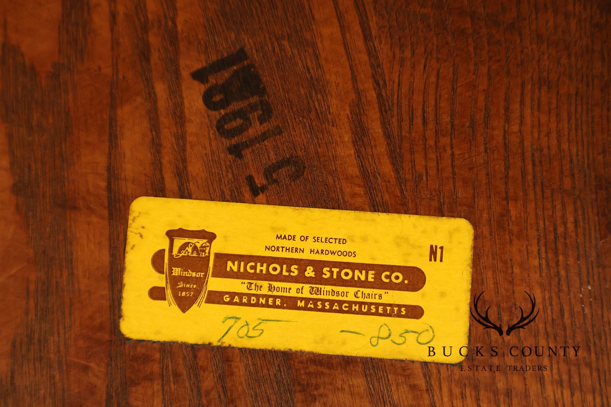 Nichols & Stone Set Of Four Windsor Dining Chairs