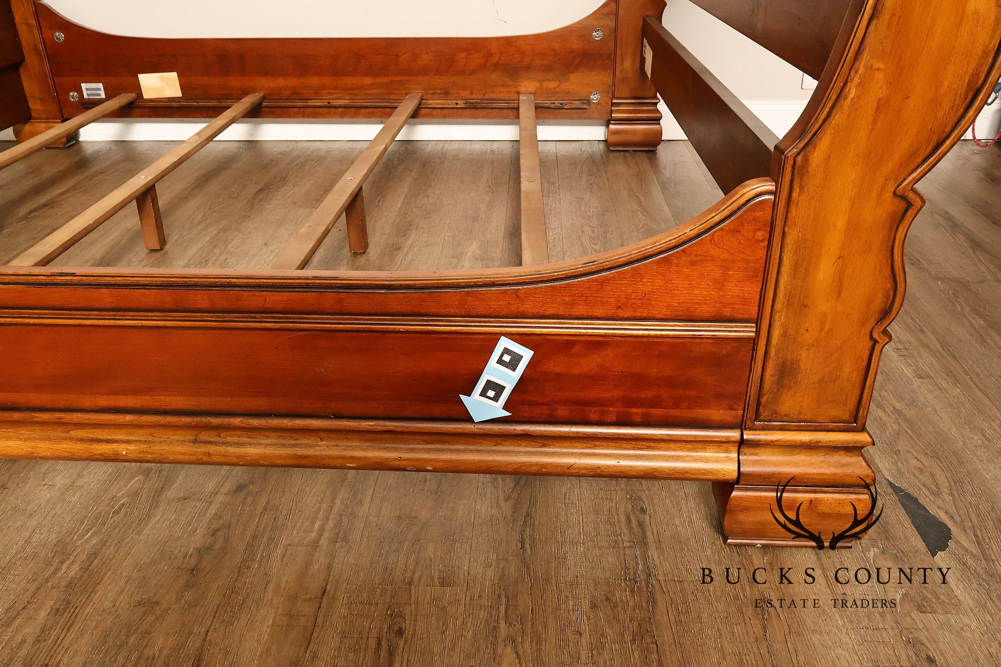 Ethan Allen Tuscany Collection King Size Sleigh Bed
