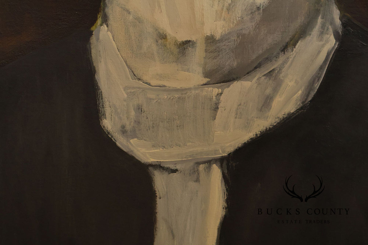 Anne Cooper Dobbins Oil Painting, 'Husband and Wife 2'