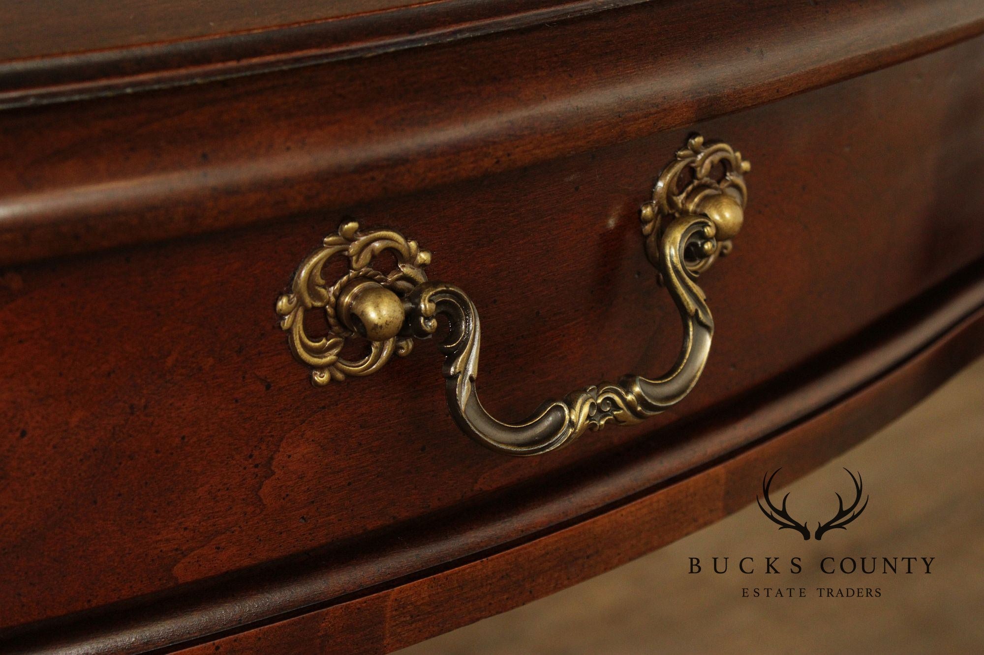 Century Georgian Style Furniture Pair Of End Tables