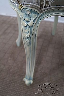 Vintage French Louis XV Hollywood Regency Style Painted Chairs