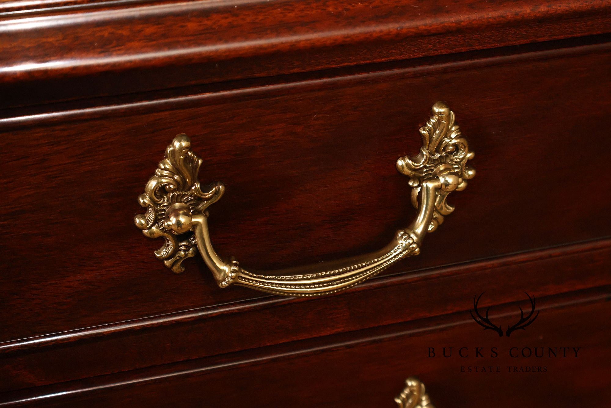 Henkel Harris Solid Mahogany Long Dresser