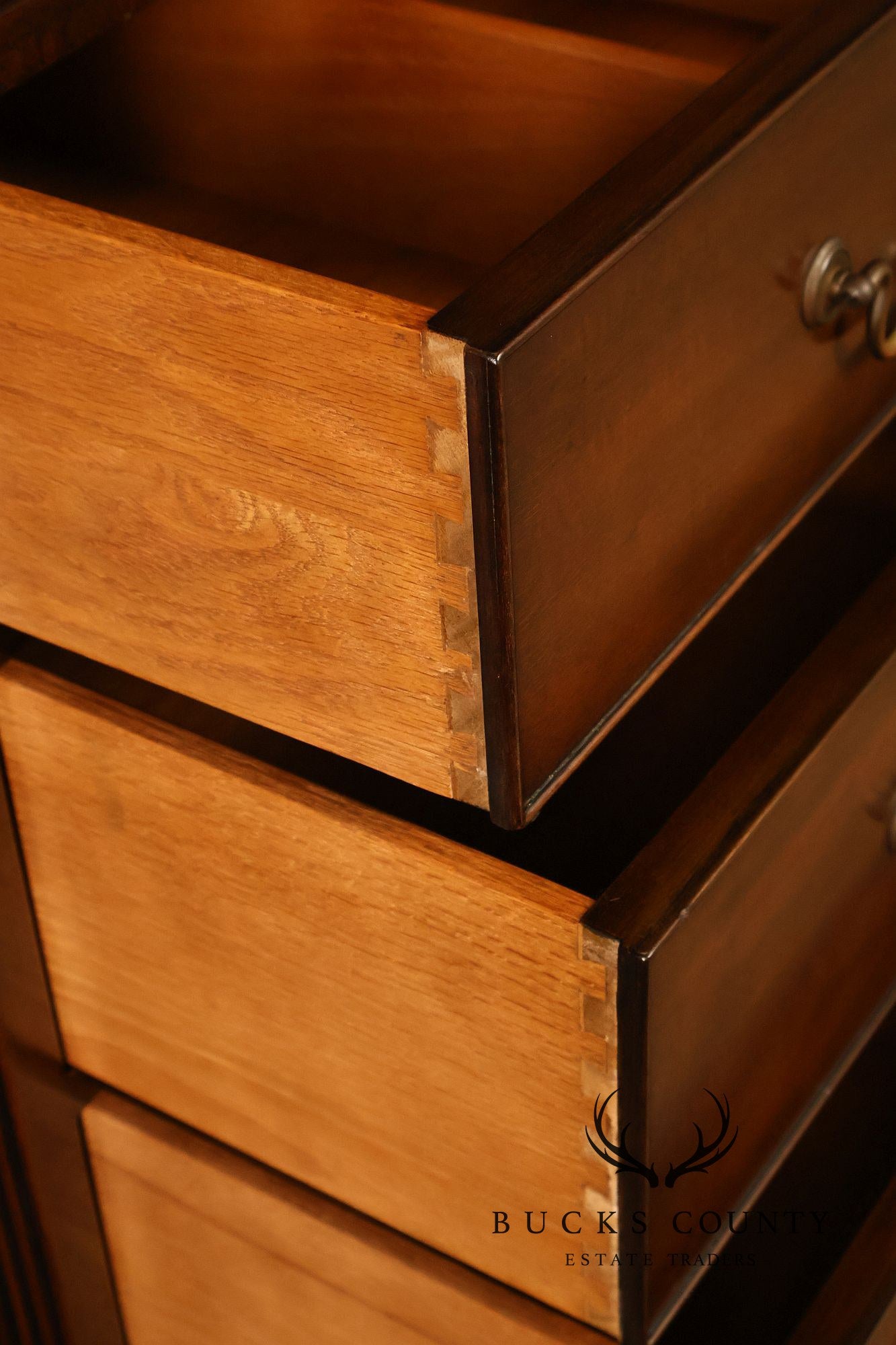 Kittinger Chippendale Style Mahogany Long dresser