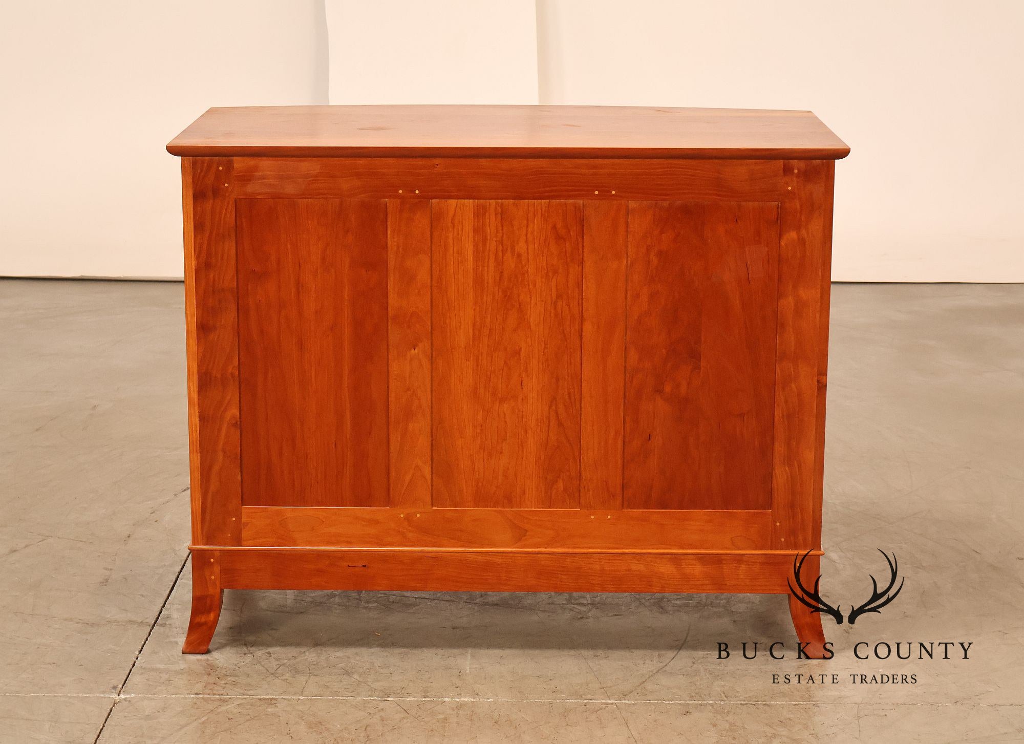Thomas Moser Cherry Crescent Four Drawer Bureau