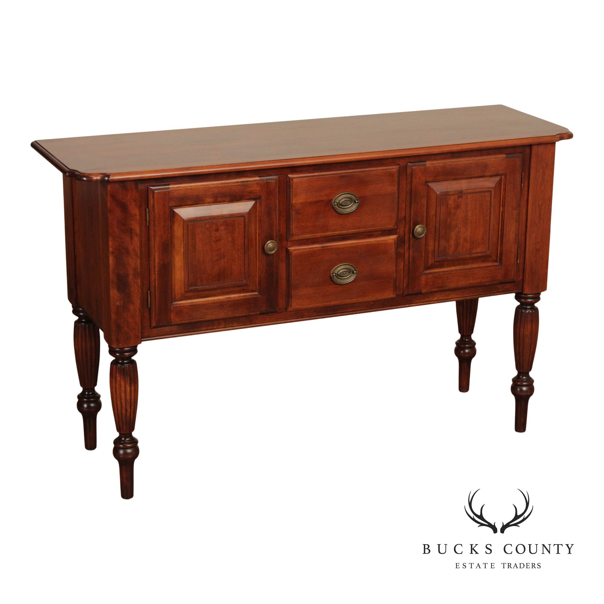 Nichols & Stone Colonial Revival Maple Sideboard
