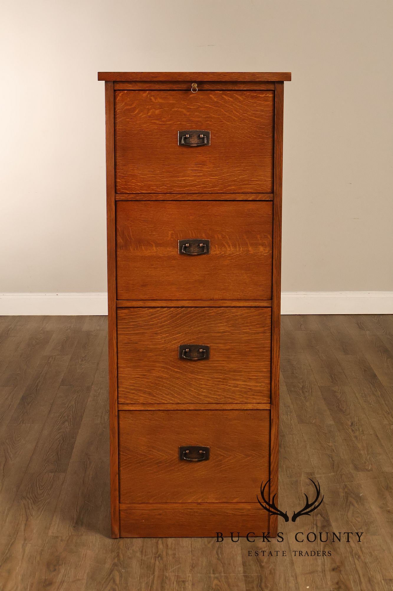 Stickley Mission Collection Oak Filing Cabinet