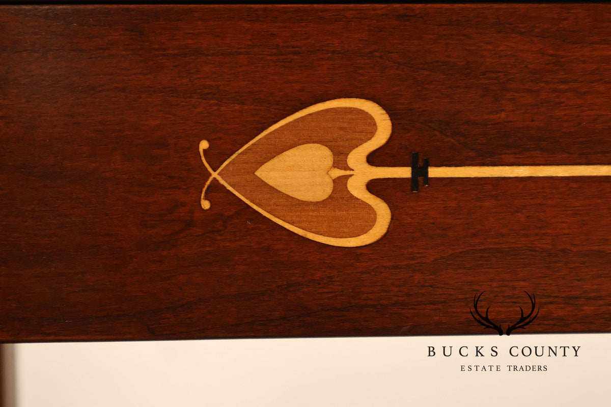 Stickley 2013 Collector Edition Cherry Harvey Ellis Wine Rack With Inlay