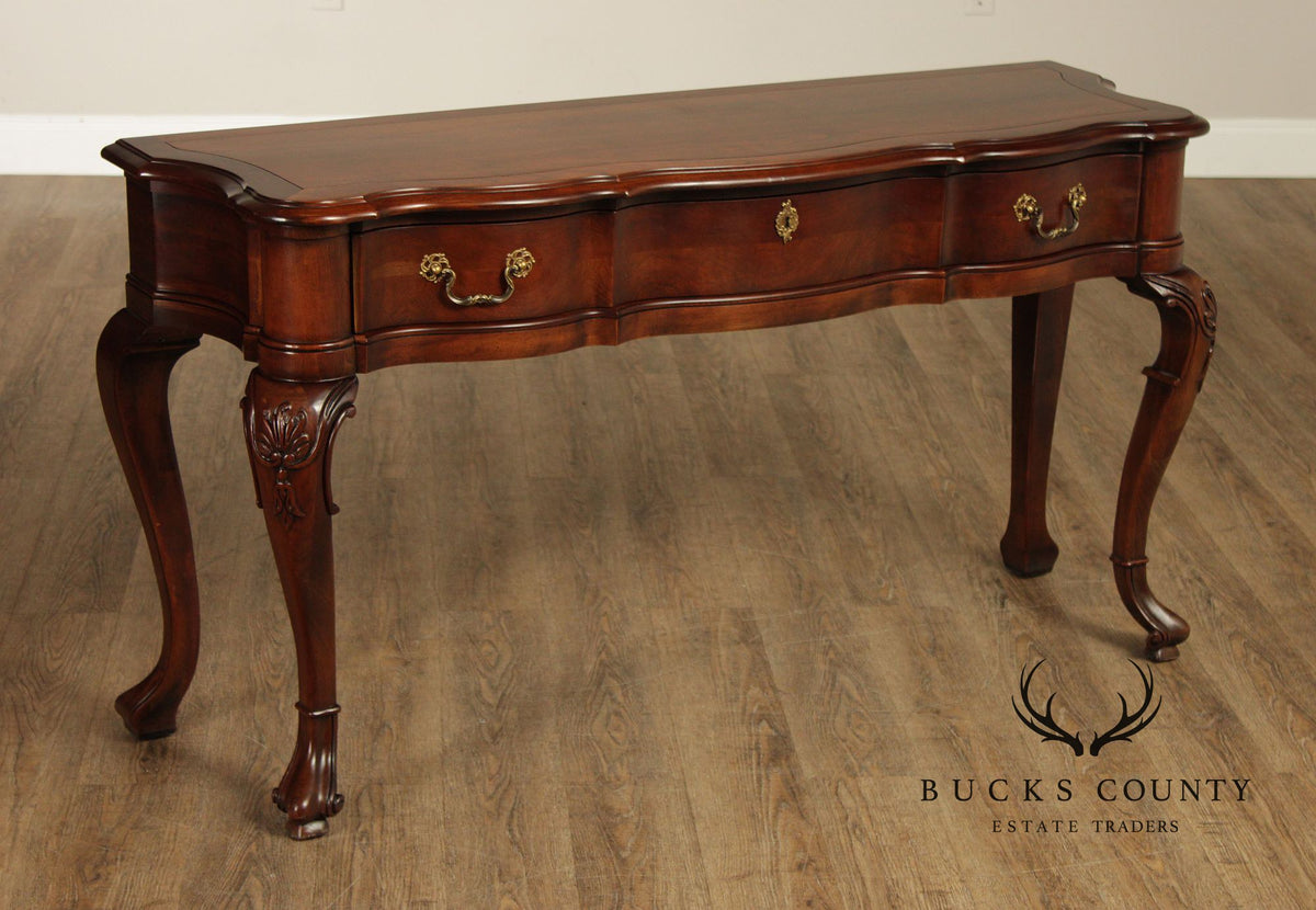 Century Furniture 'Cardella' Carved Cherry Console