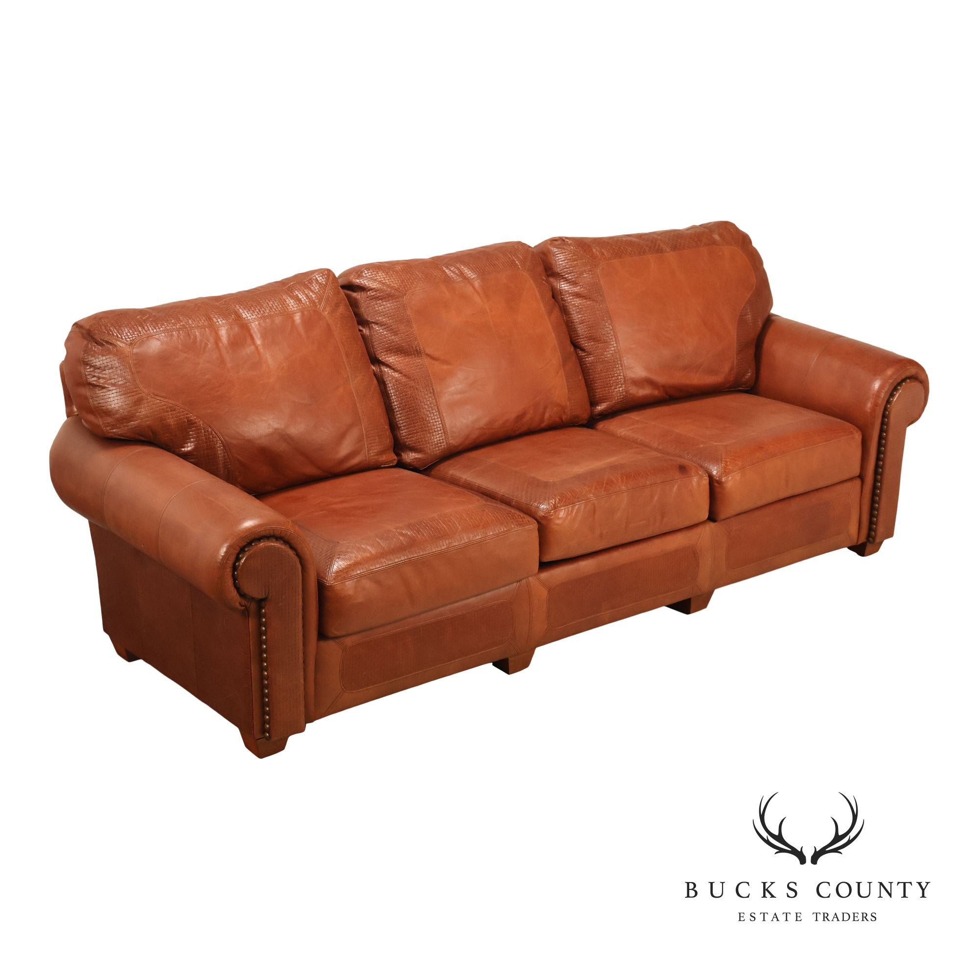 Stickley 'Santa Fe' Leather Sofa