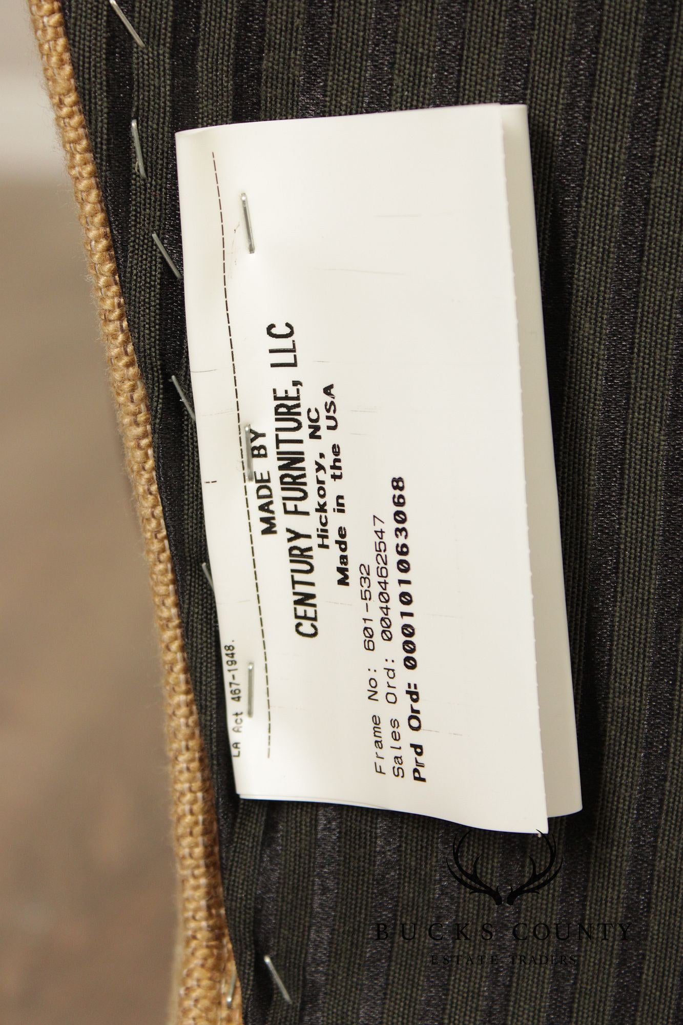 Century Furniture Georgian Style Pair of Mahogany Armchairs