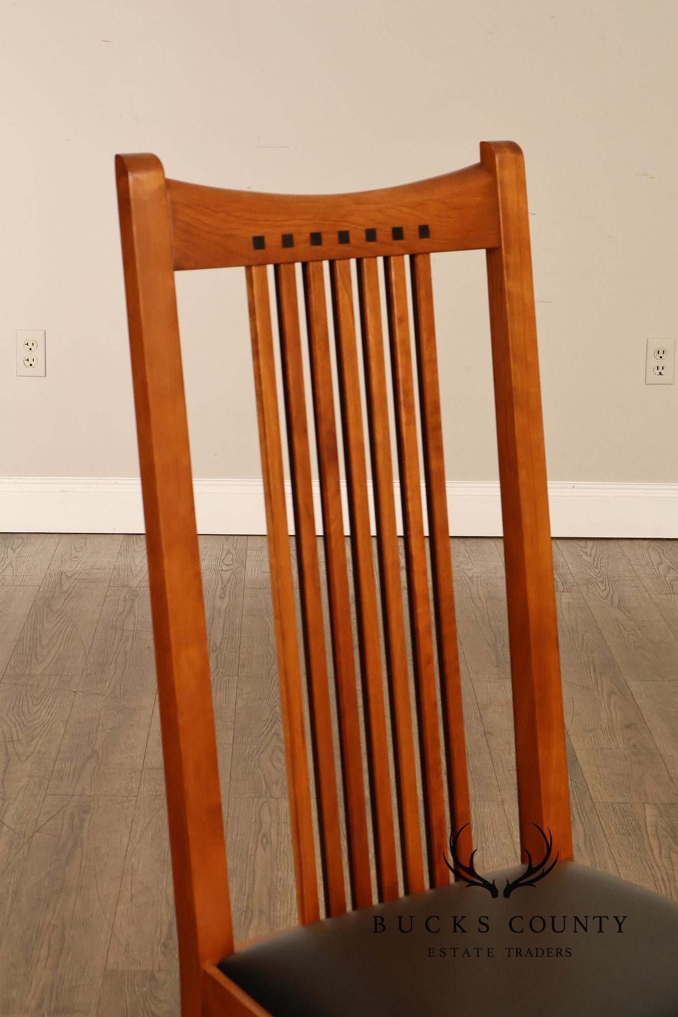 Stickley 21st Century Collection Set of Eight Cherry Dining Chairs