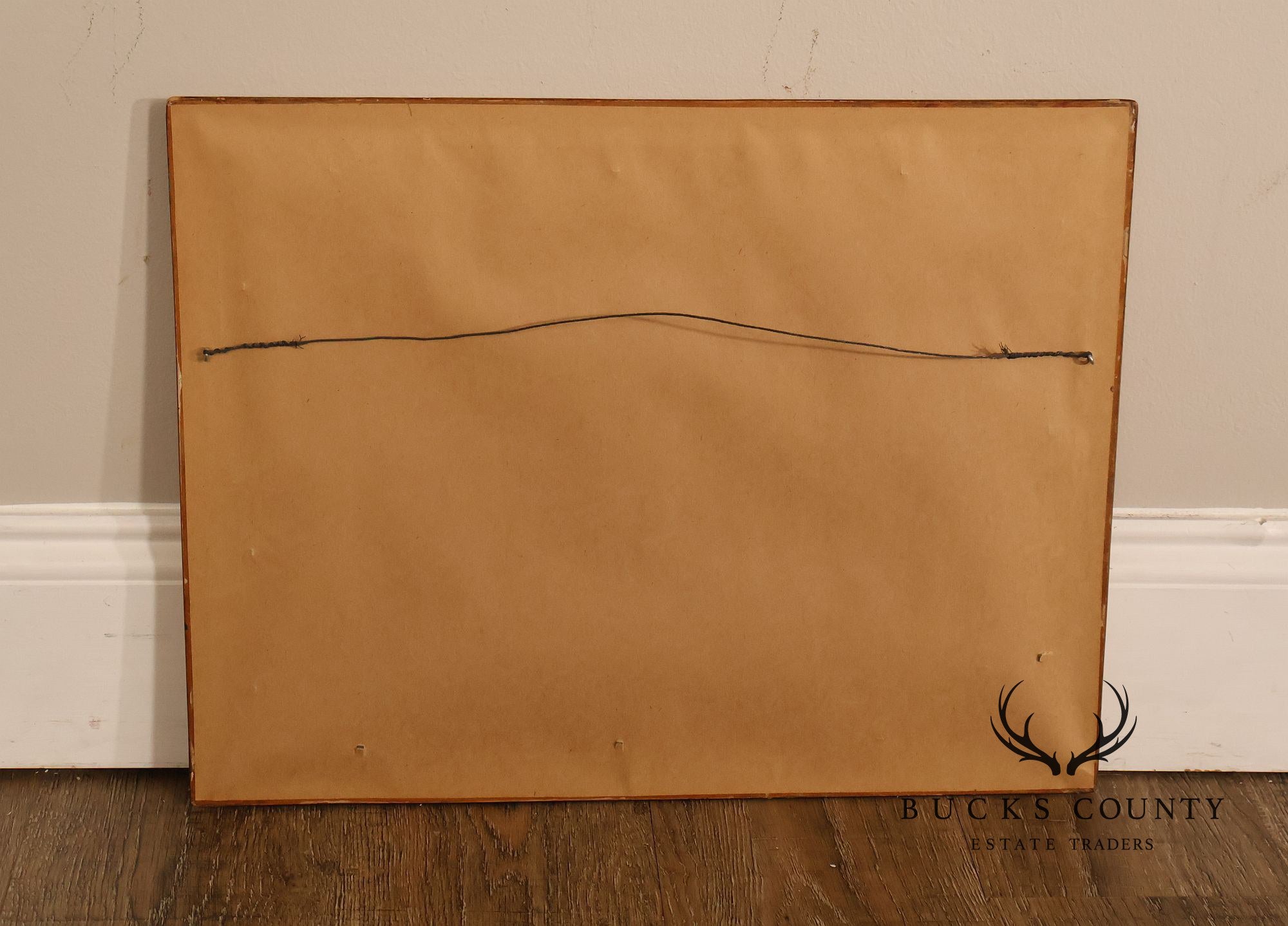 Alice Weed Framed Oil Painting, New England Farmstead