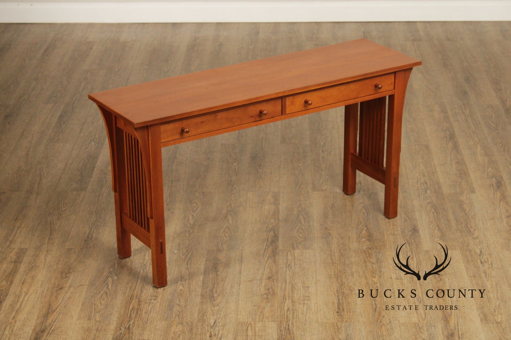 Stickley Mission Collection Cherry Sofa Table