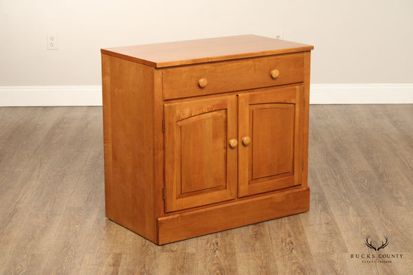 Ethan Allen 'Country Colors' Maple Cabinet With Single Drawer