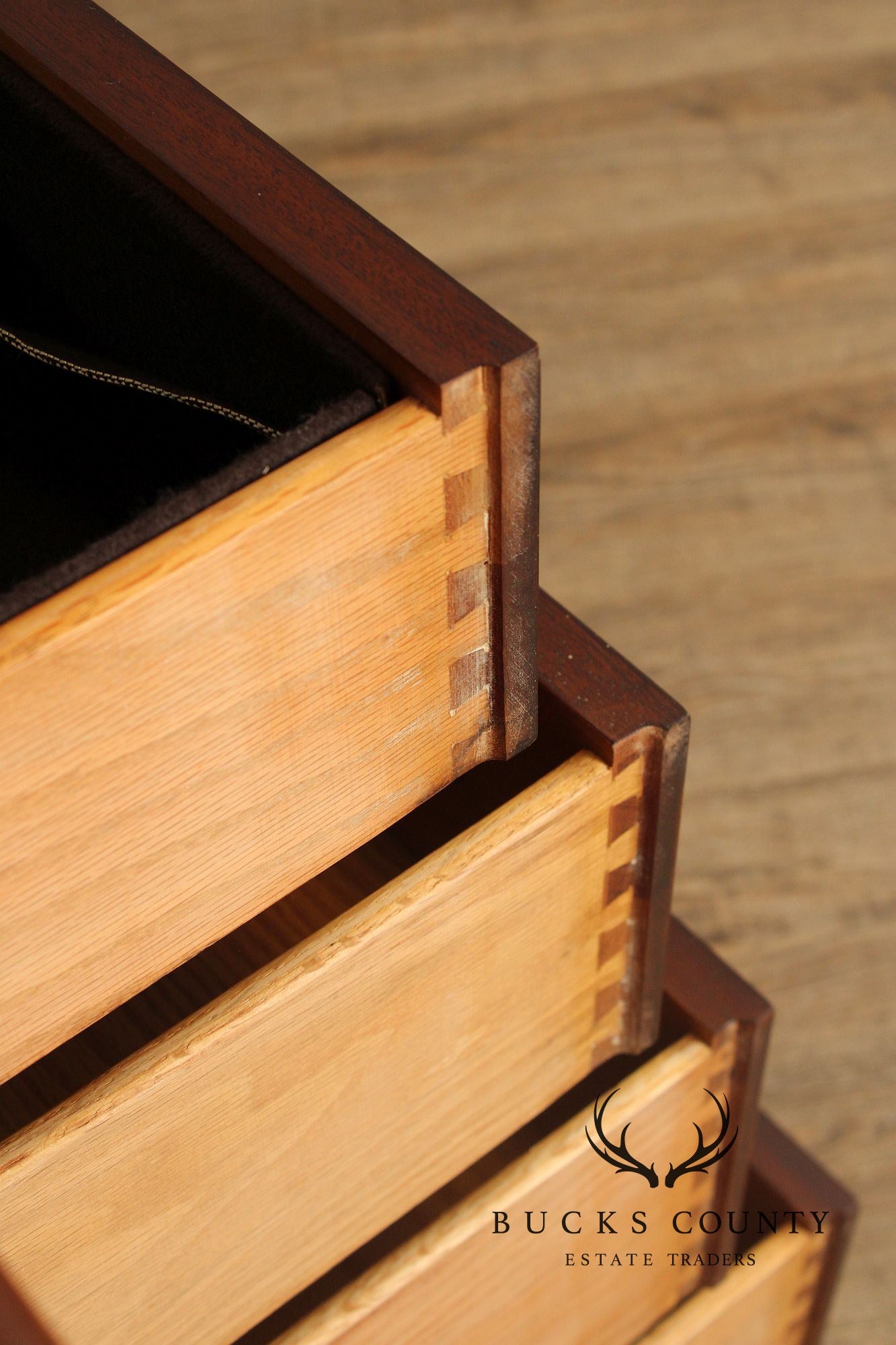 Henkel Harris Georgian Style Inlaid Mahogany Sideboard