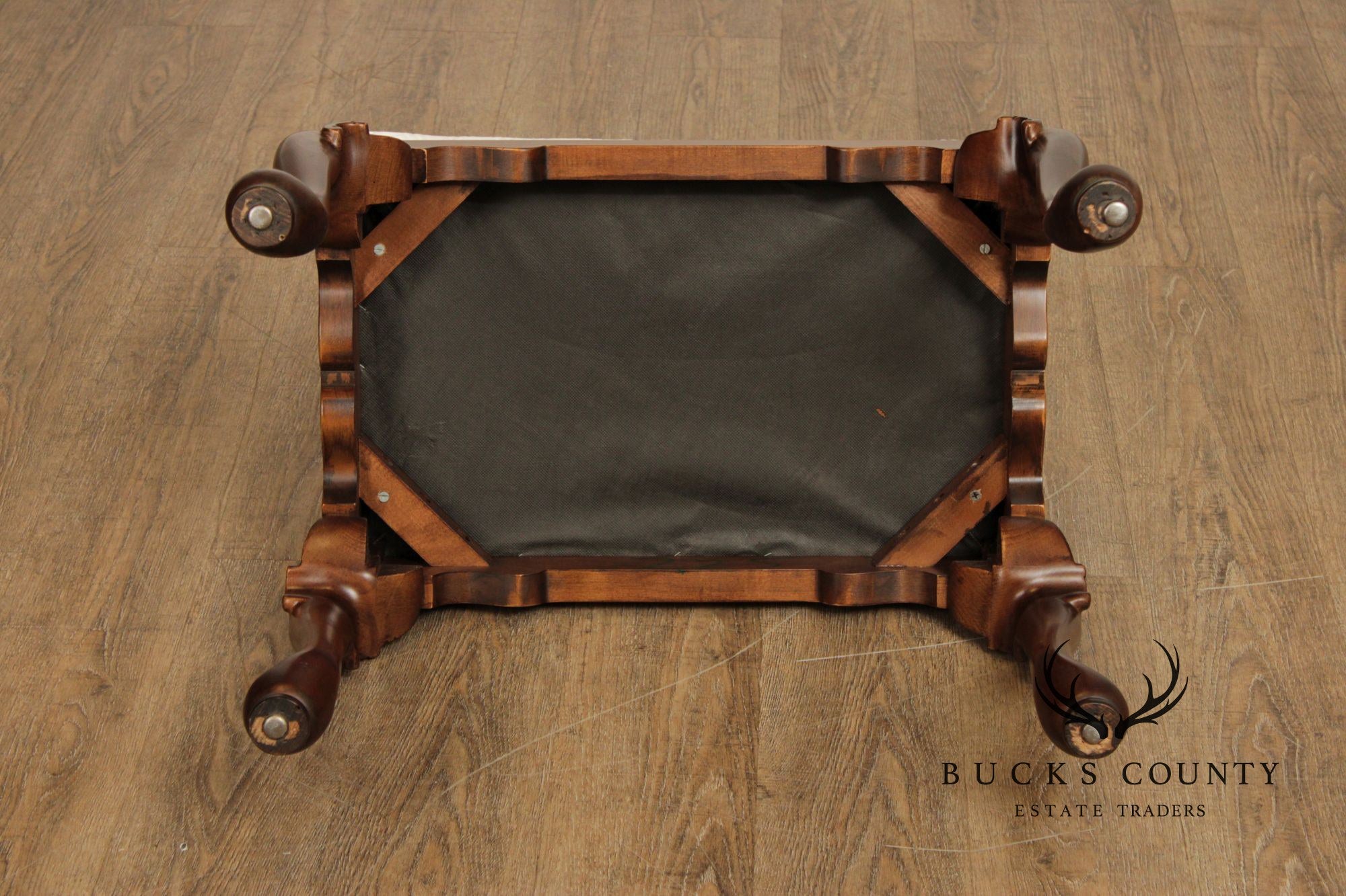 Ethan Allen 'Georgian Court' Pair of Cherry Benches
