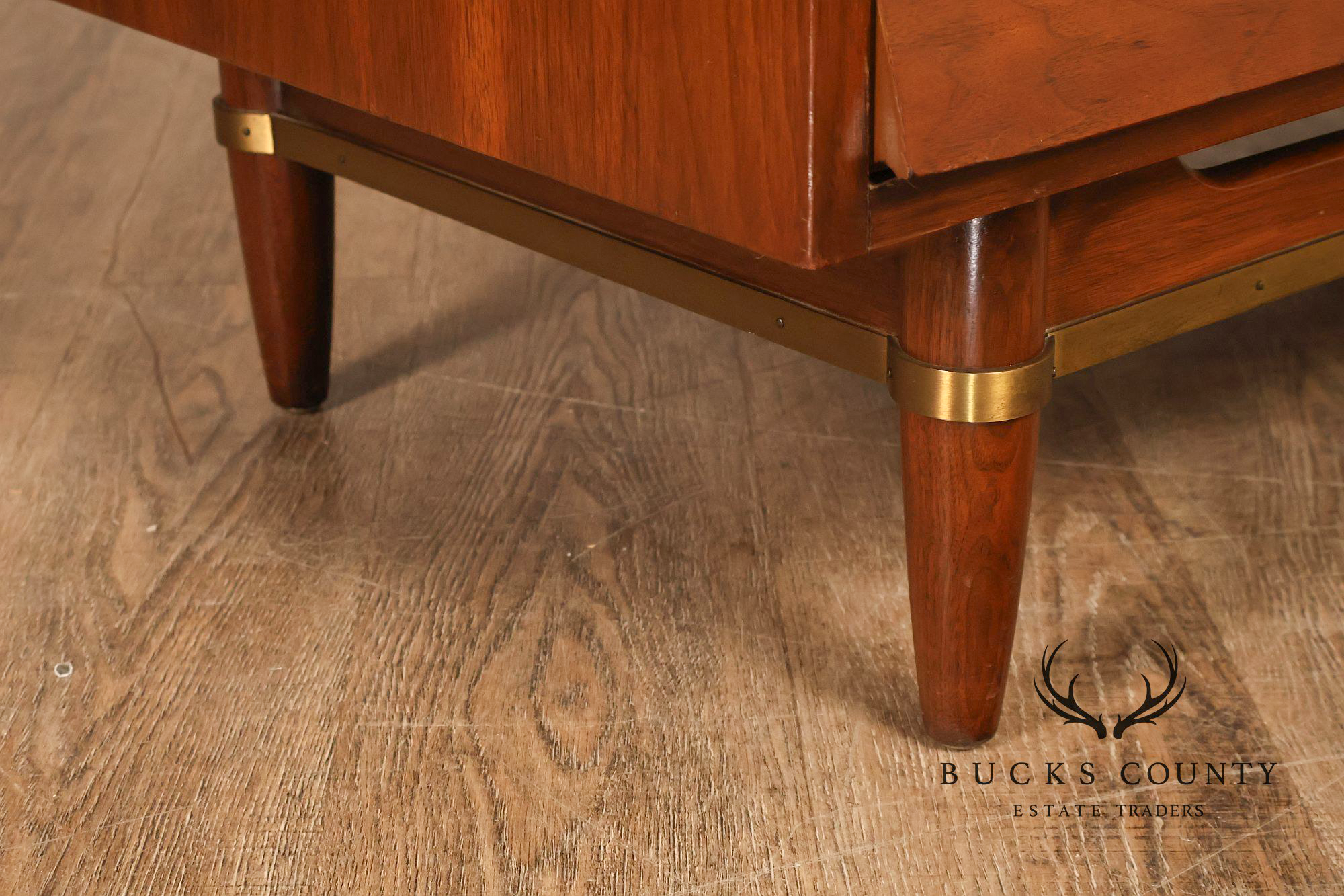 American Of Martinsville Mid Century Modern Walnut High Chest