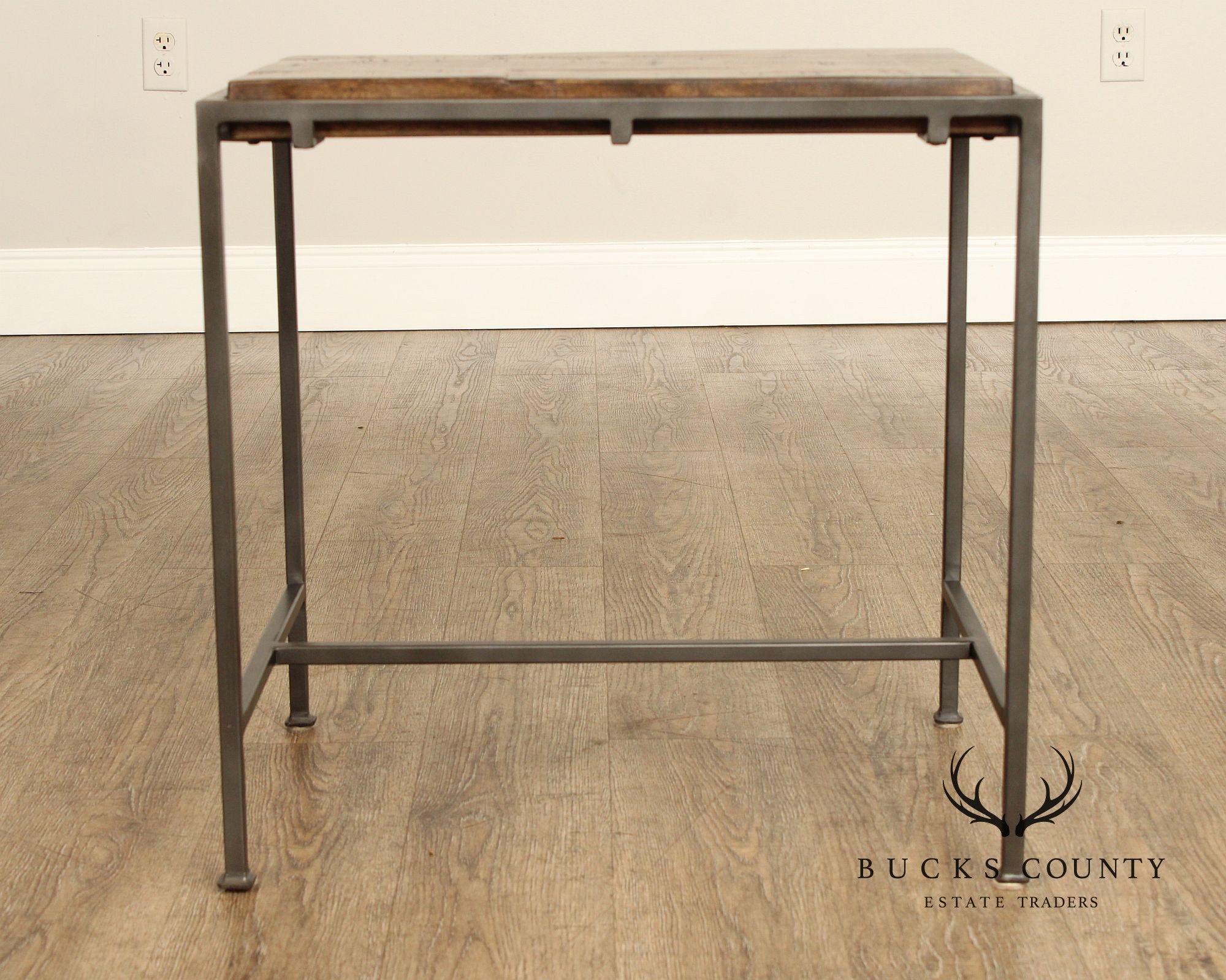 Industrial Style 'Simien' Iron End Table