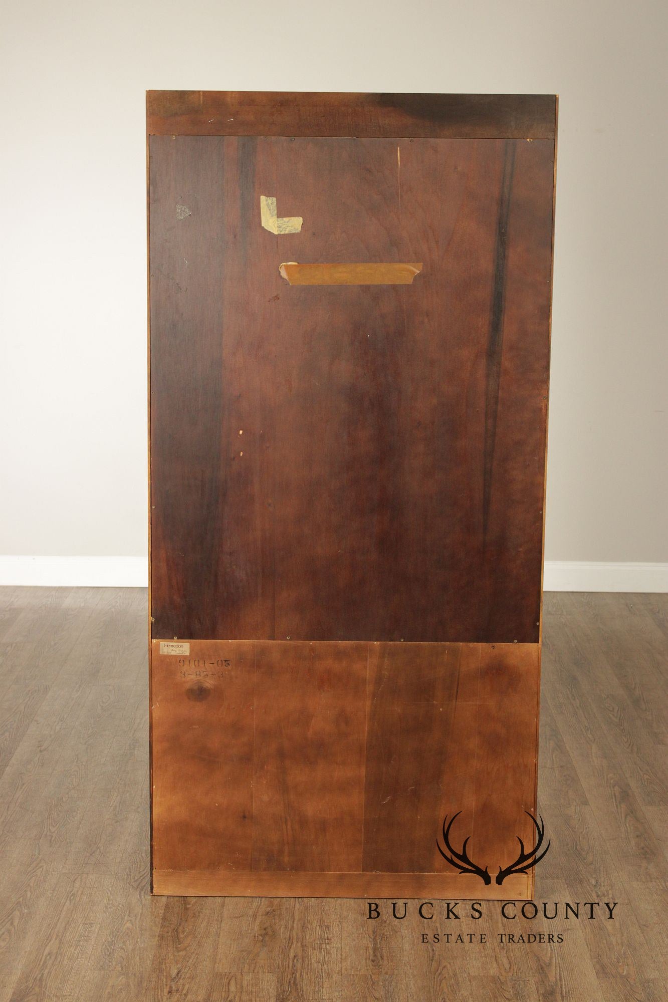 Henredon 'Scene One' Campaign Style Bedroom Armoire Cabinet