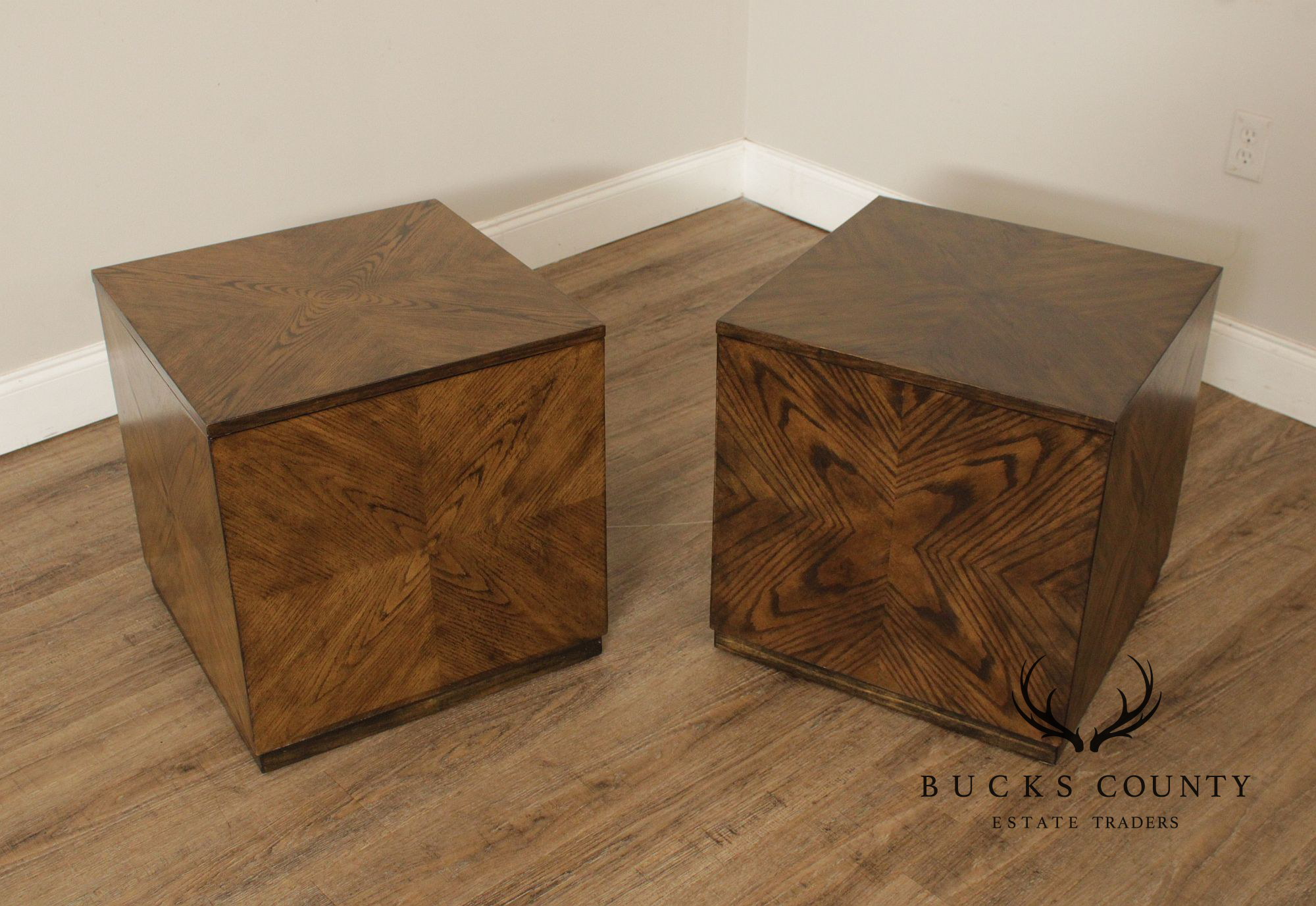 Butler Specialty Company Pair of Wood Bunching Cubes