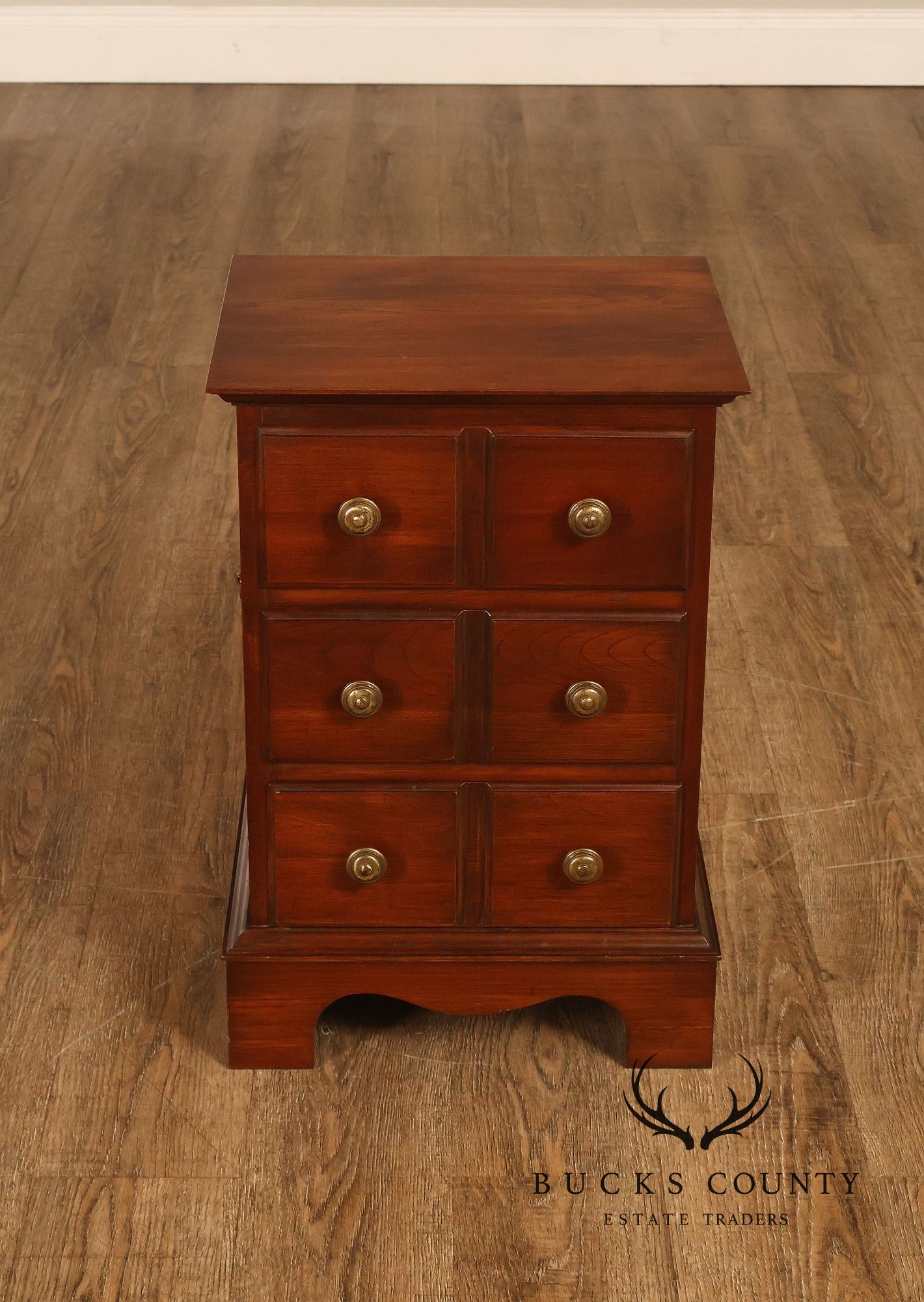 Pennsylvania House Cherry Three-Drawer Nightstand