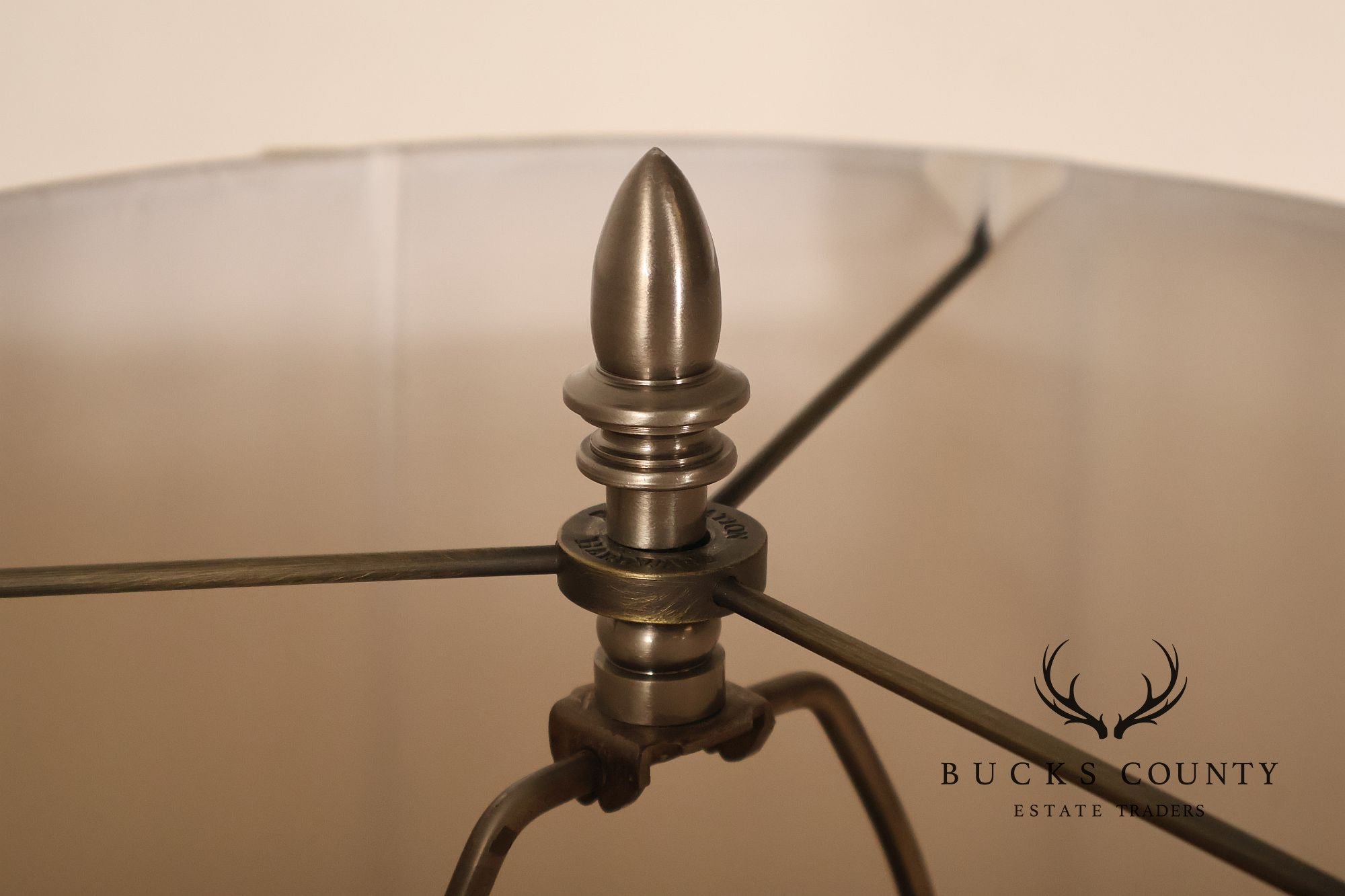 Restoration Hardware Adjustable Height Steel Floor Lamp