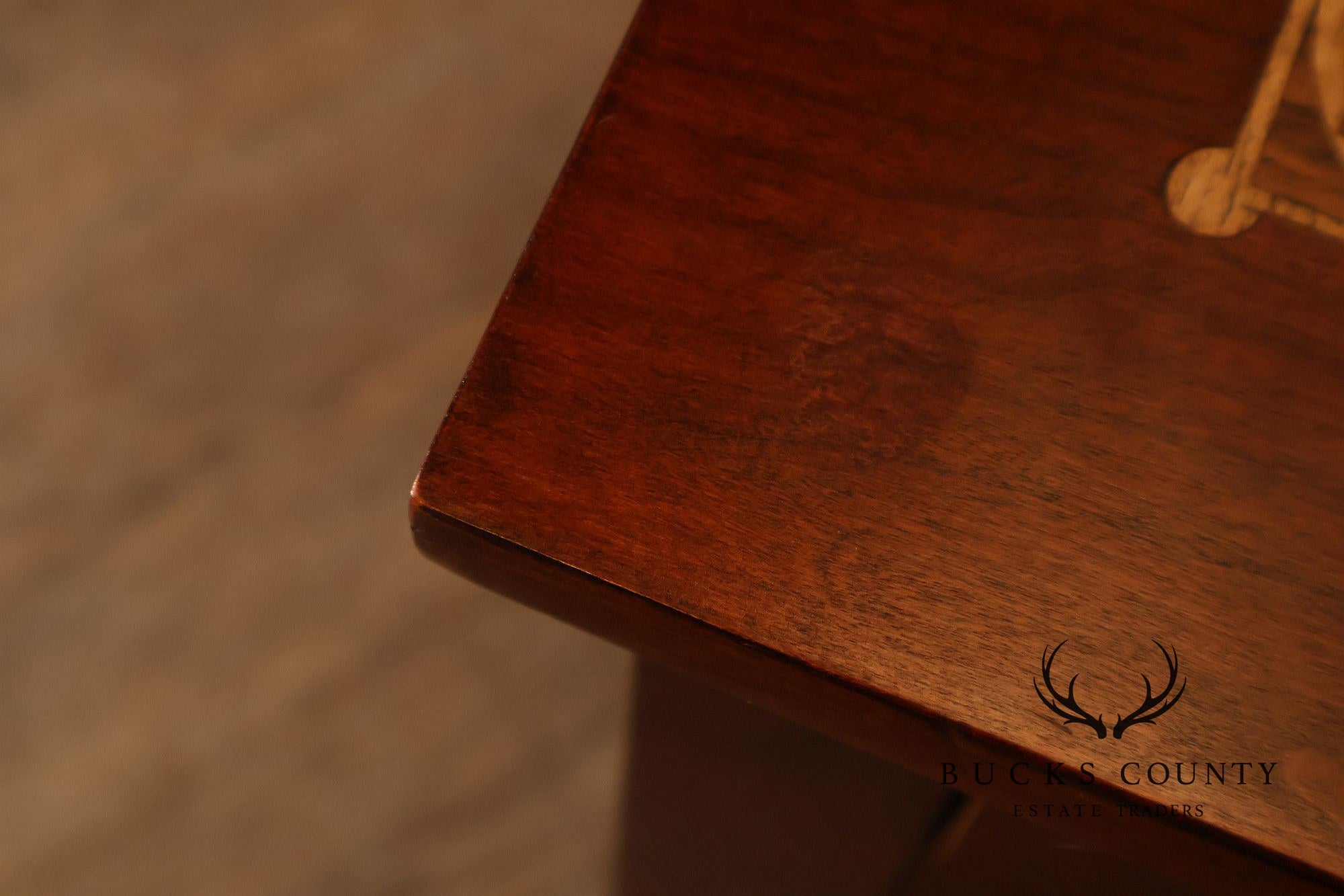 Stickley Harvey Ellis Square Cherry Storage Cocktail Table