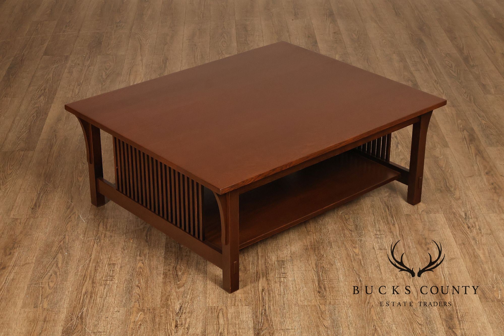 Stickley Mission Collection Oak Cocktail Table
