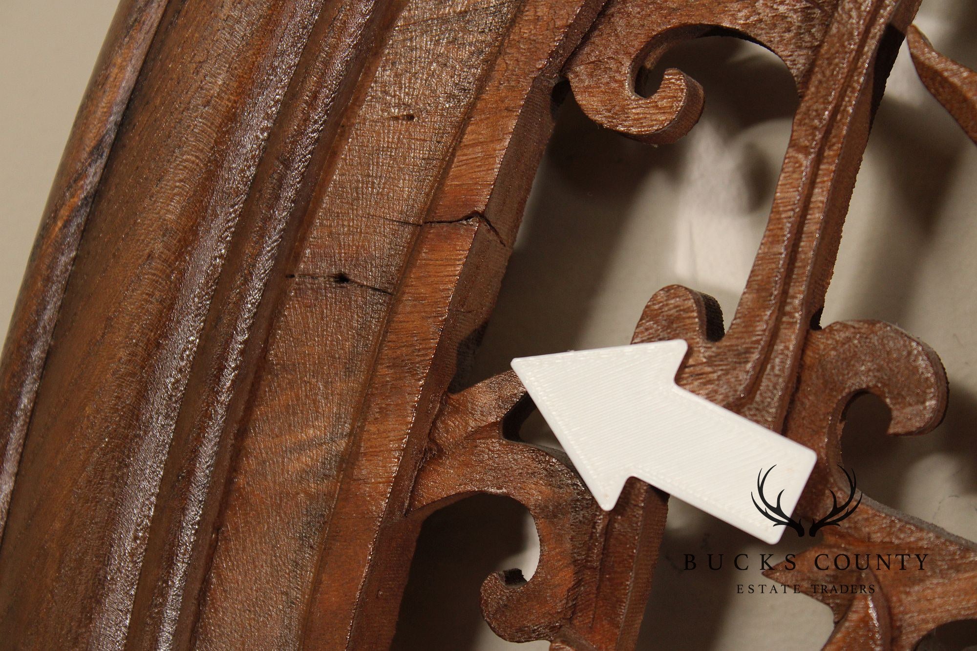 Asian Carved Wood Koi Fish Wall Decor