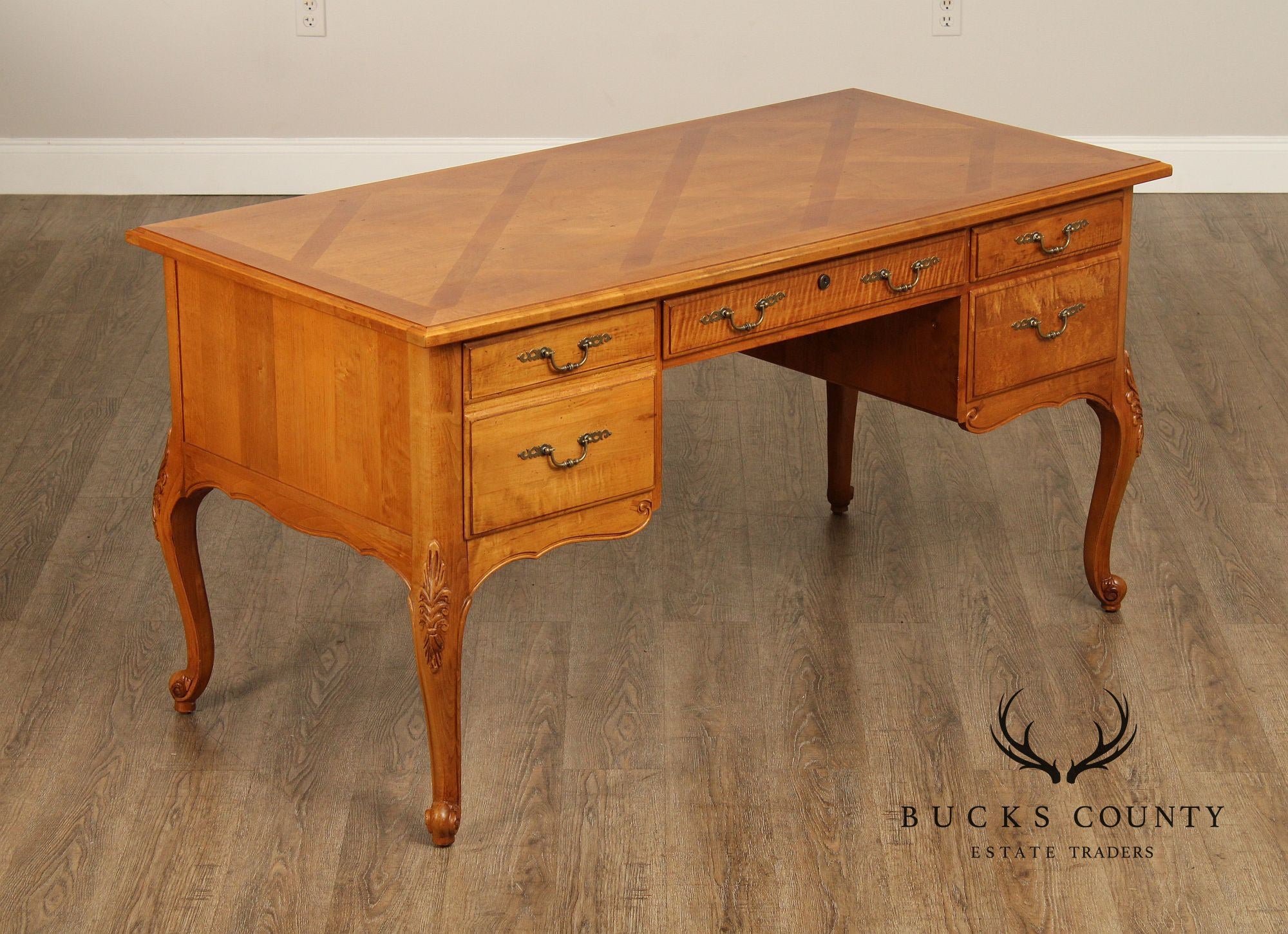 Ethan Allen French Country Maple Writing Desk