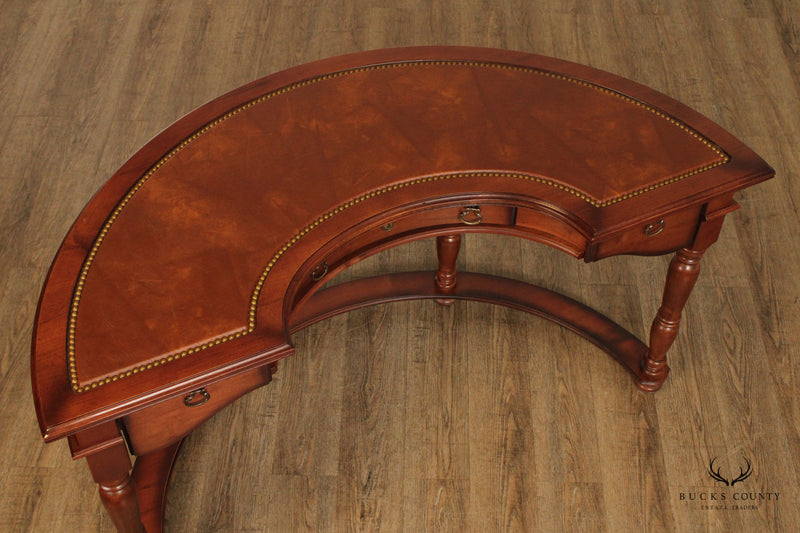 Pulaski Furniture Vintage Half Round Leather Top Writing Desk