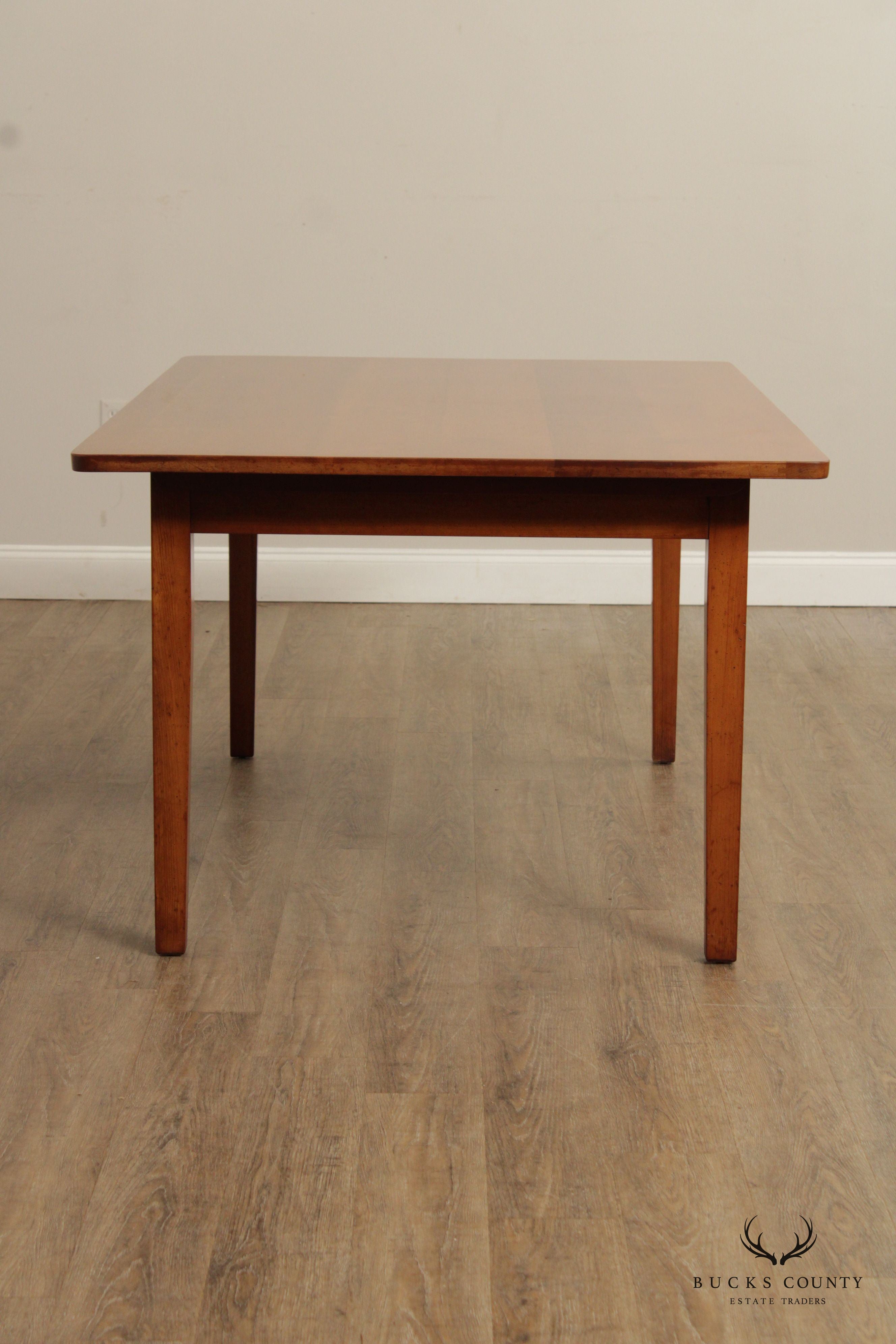 Wright Table Co. Farmhouse Style Cherry Dining Table