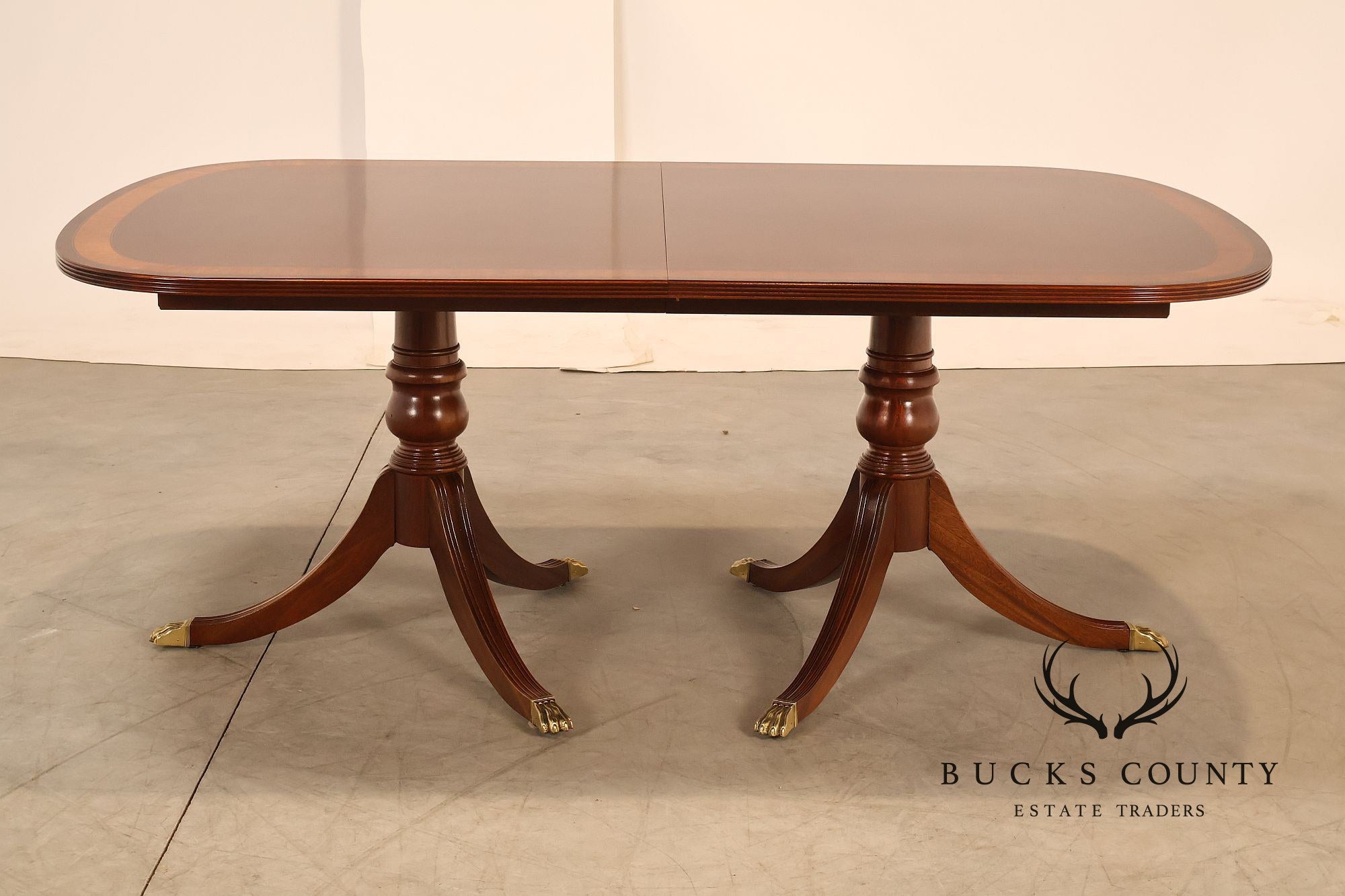 Ethan Allen '18th Century Mahogany' Collection Dining Table