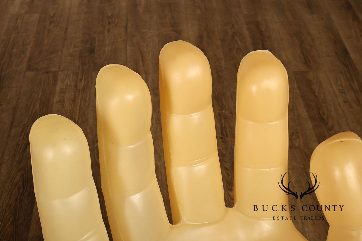 Vintage Molded Plastic Right Hand Chair