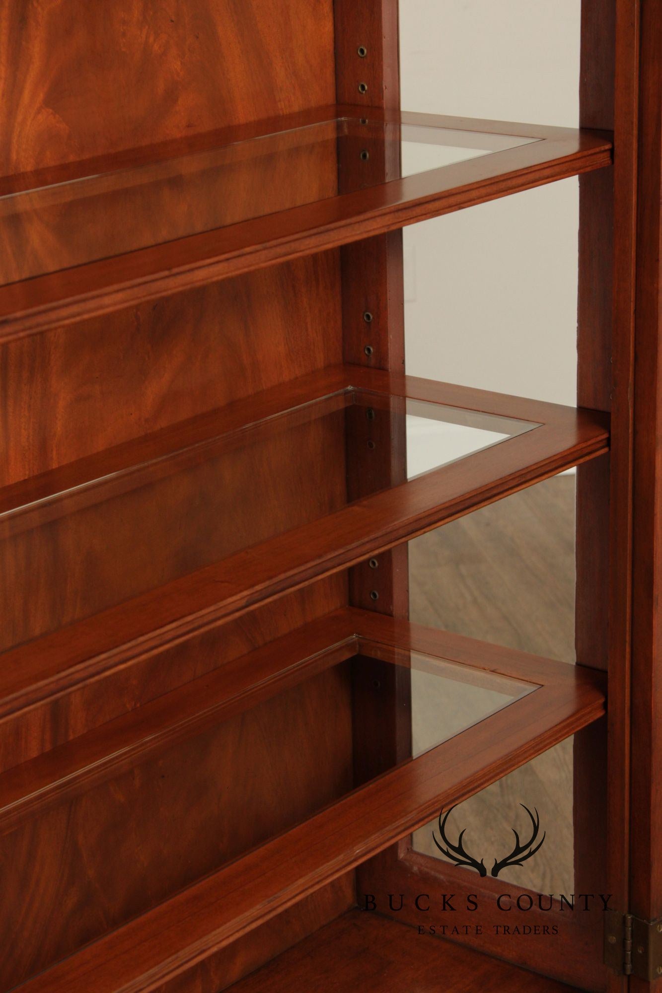 Sligh Ellis Collection Mahogany Two-Door Bookcase