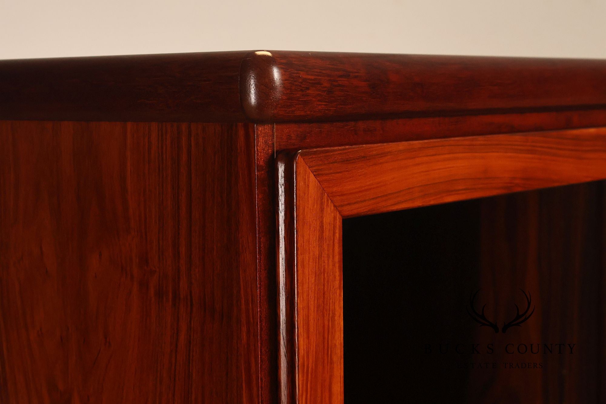 Skovby Danish Modern Rosewood Display China Cabinet