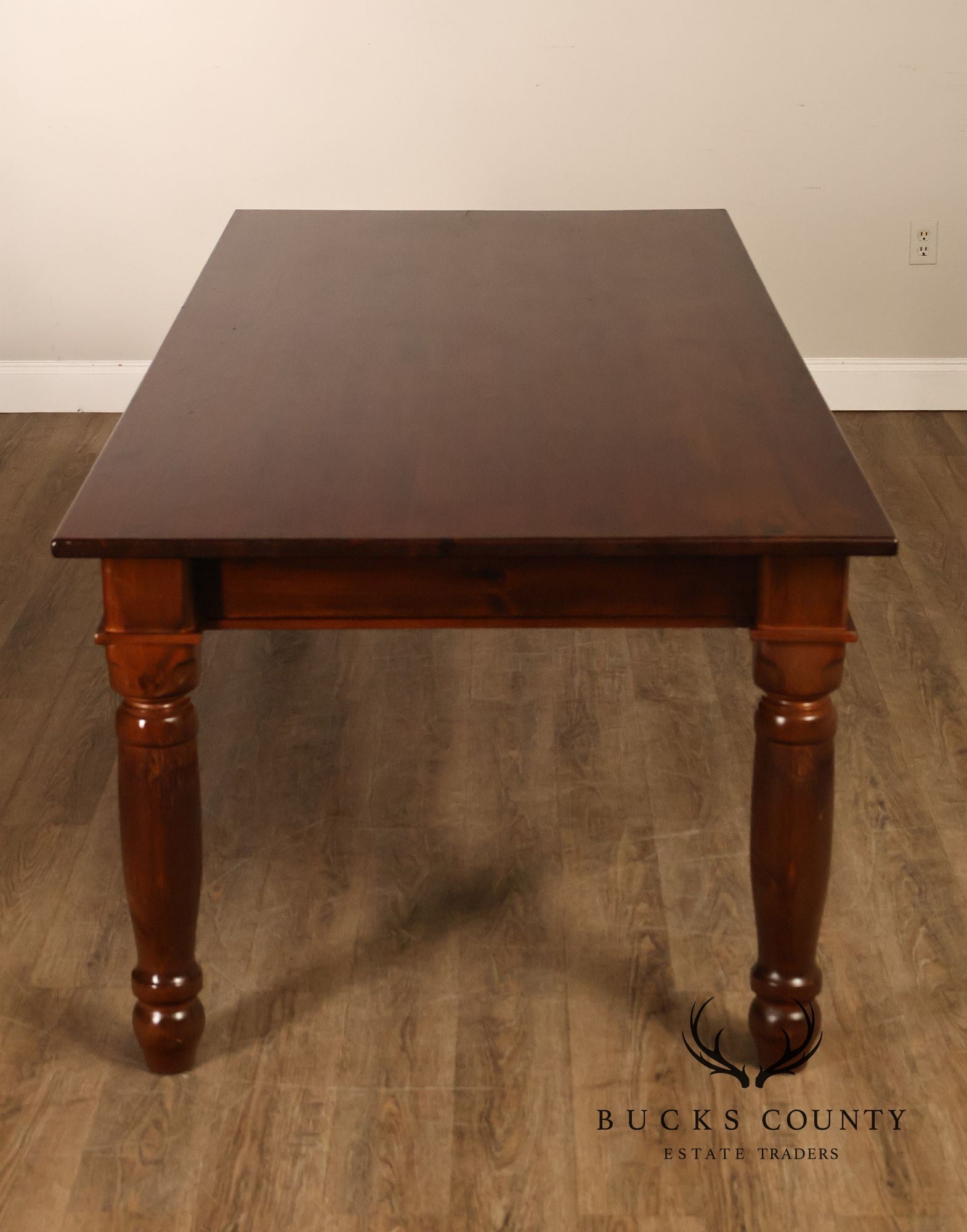 Farmhouse Style Large 8 Foot Pine Dining Table