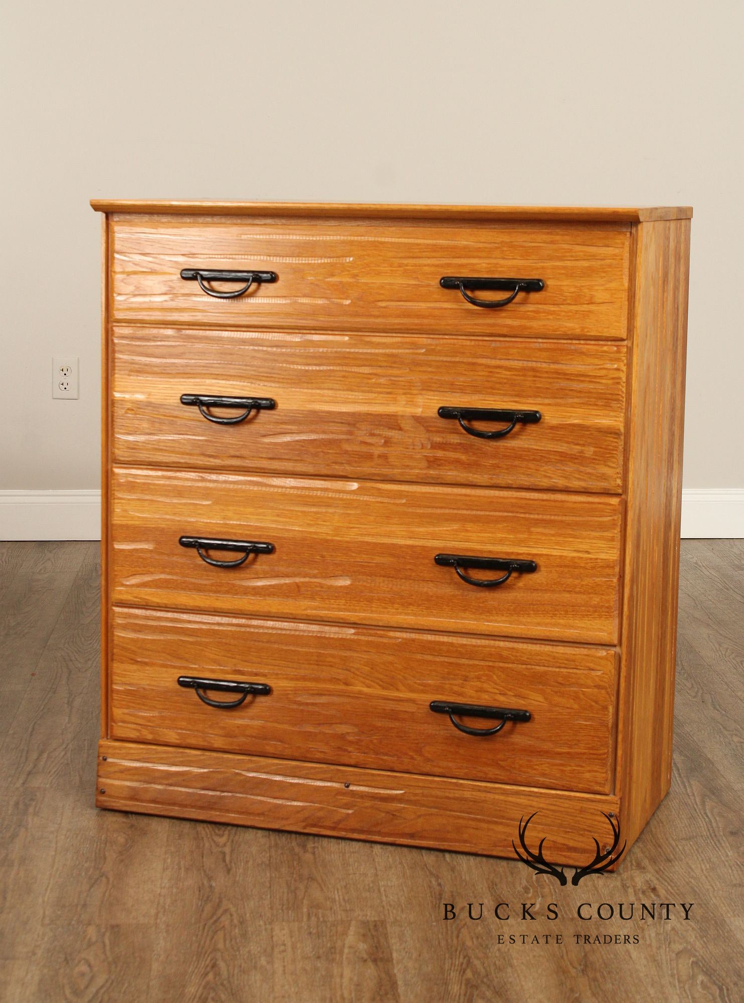 Brandt Ranch Oak Tall Chest of Drawers