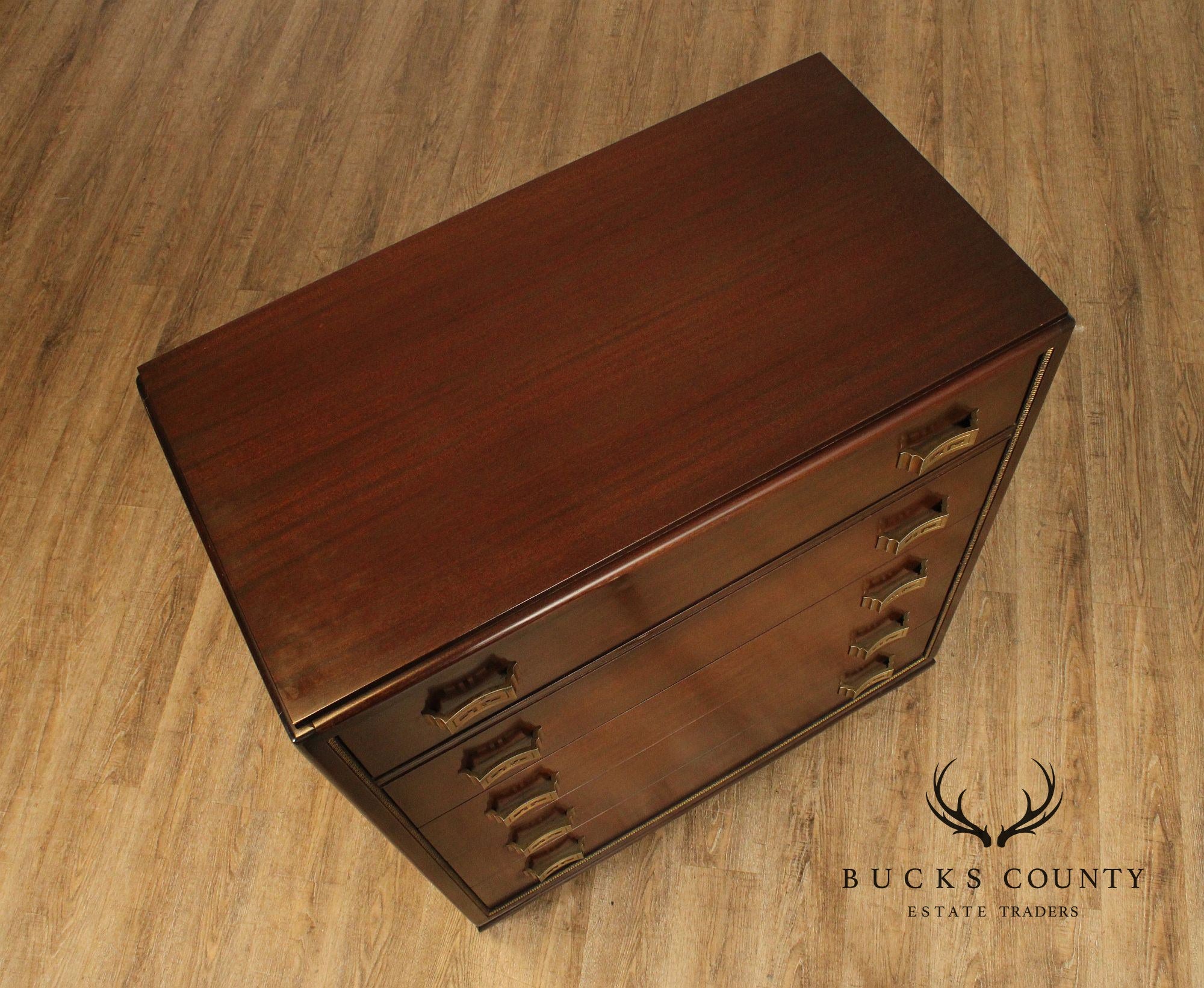 Rway Asian Inspired Mahogany Chest of Drawers