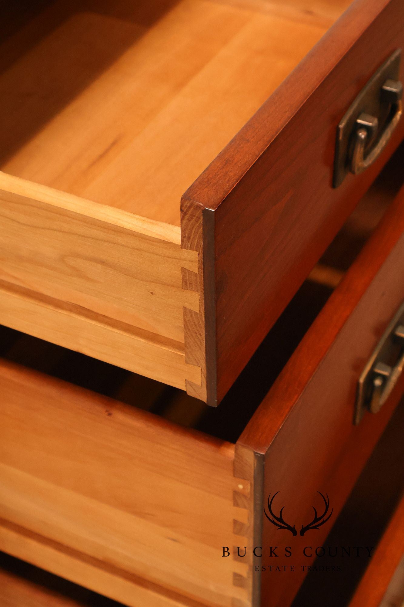 Stickley Mission Collection Cherry Seven Drawer Low Dresser