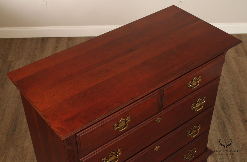 Pennsylvania House Chippendale Style Cherry Tall Chest